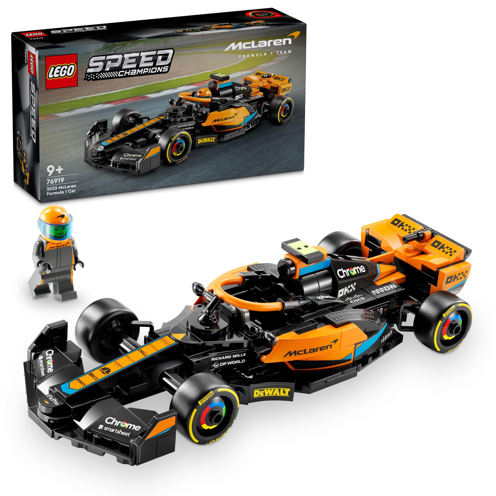 LEGO 76919 Speed Champions 2023 Mclaren Formula Race Car
