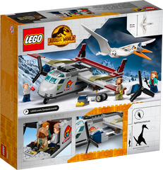LEGO 76947 JURASSIC WORLD QUETZALCOATLUS PLANE AMBUSH