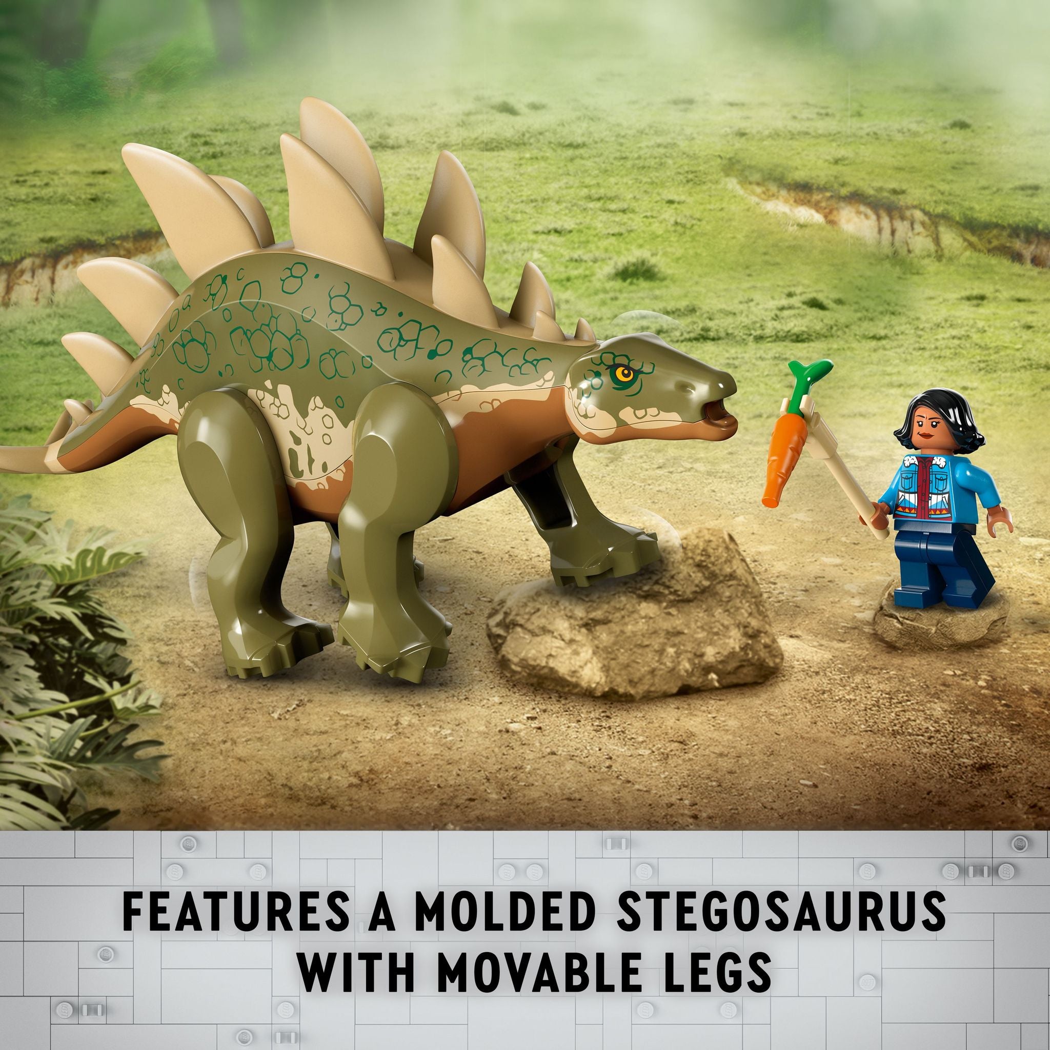 LEGO 76965 Jurassic World Dinosaur Missions: Stegosaurus Discovery