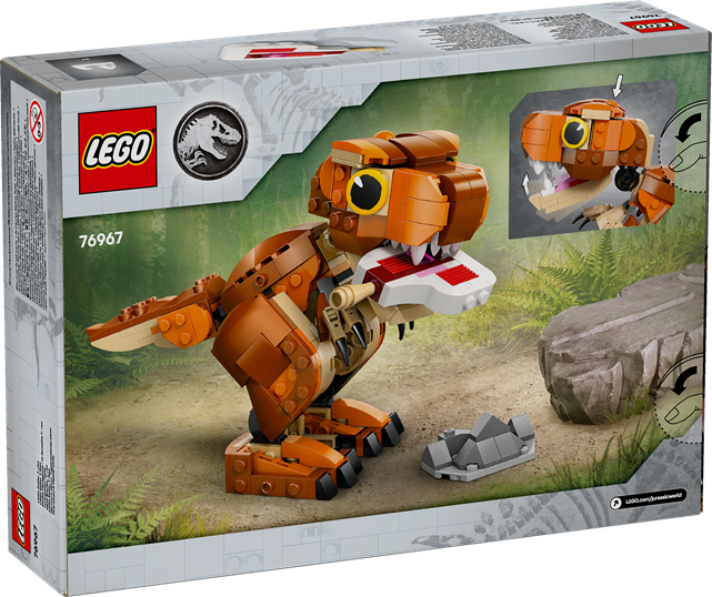 LEGO 76967 Jurassic World Little Eatie: T.Rex