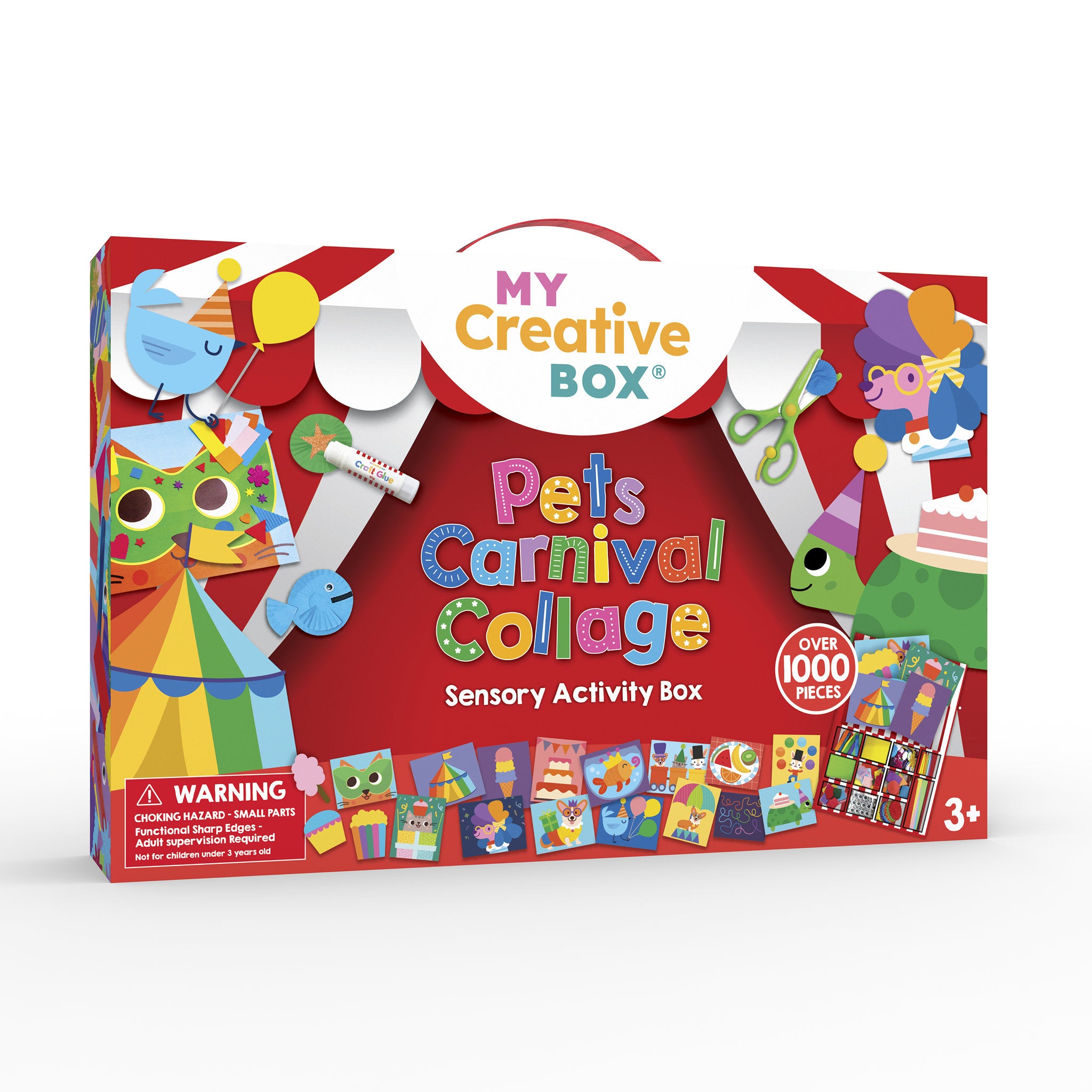 My Creative Box Pets Carnival Collage Sensory Activity Box