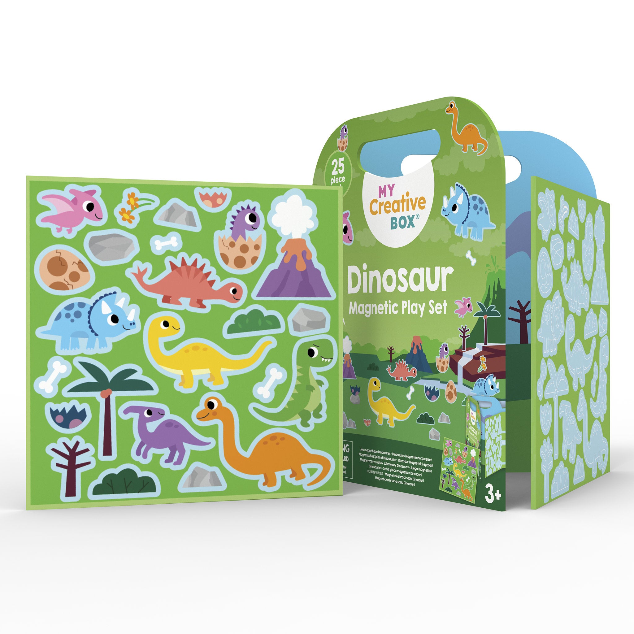 My Creative Box Dinosaur Magnetic Playset
