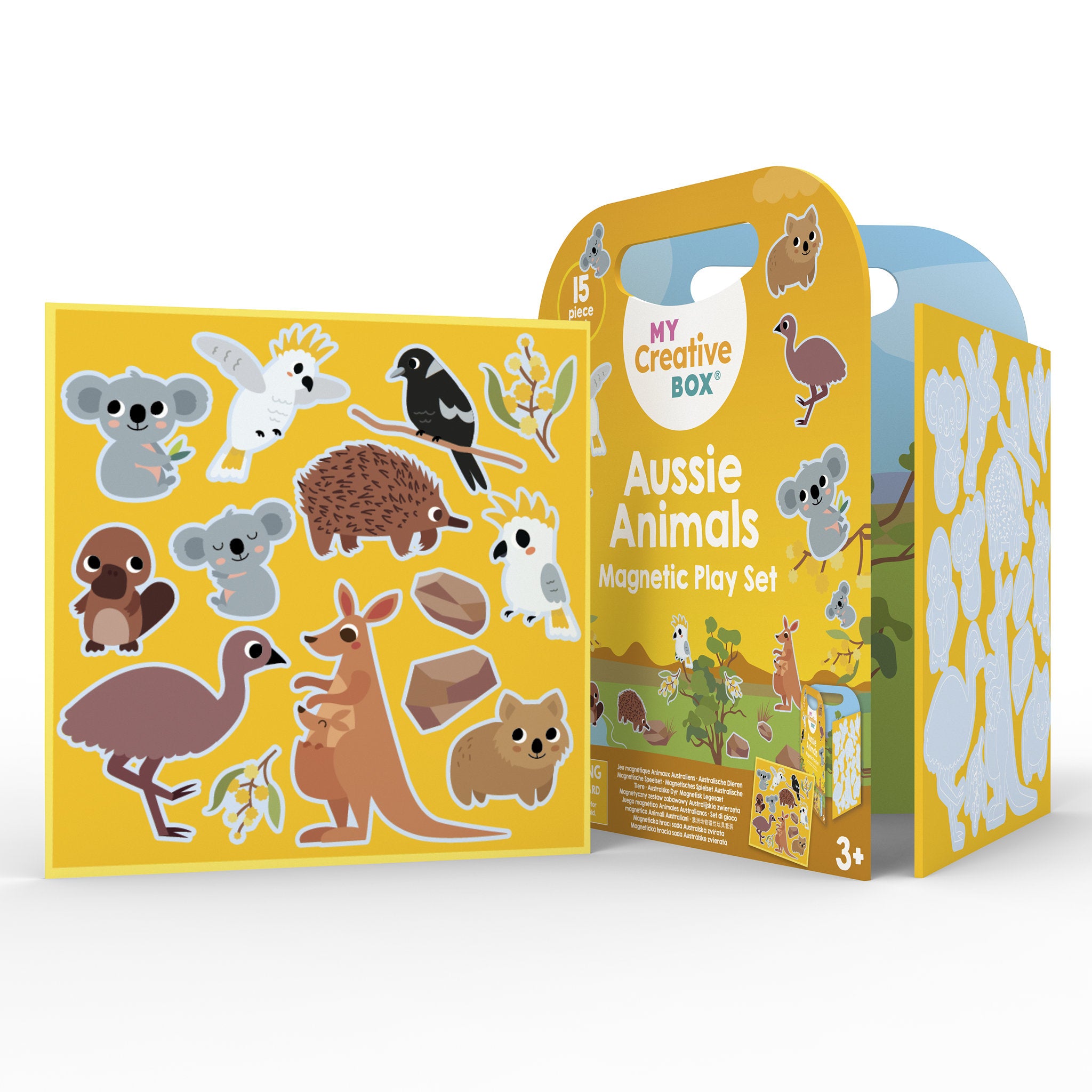 My Creative Box Aussie Animals Magnetic Play Set