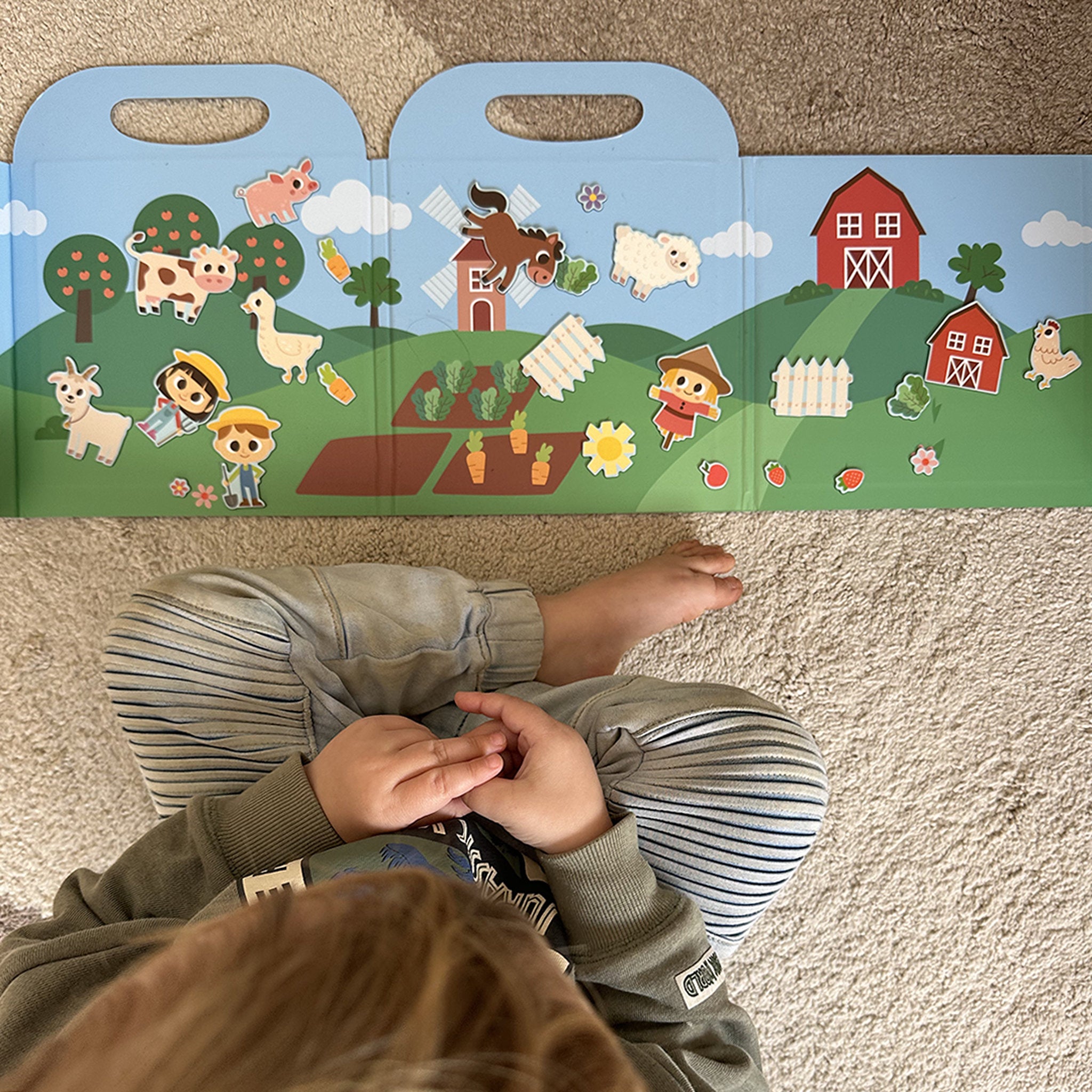 My Creative Box Farm Magnetic Playset