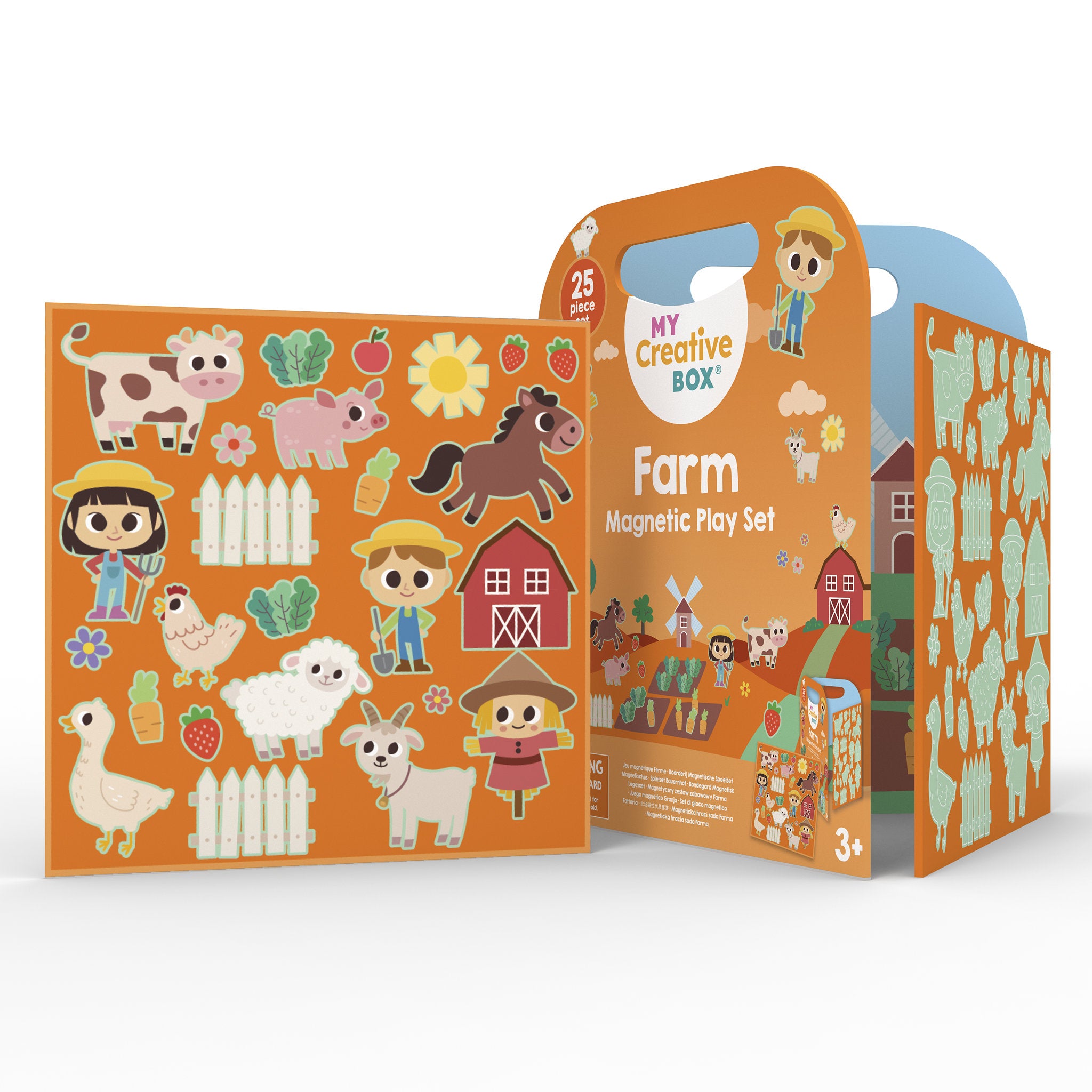 My Creative Box Farm Magnetic Playset