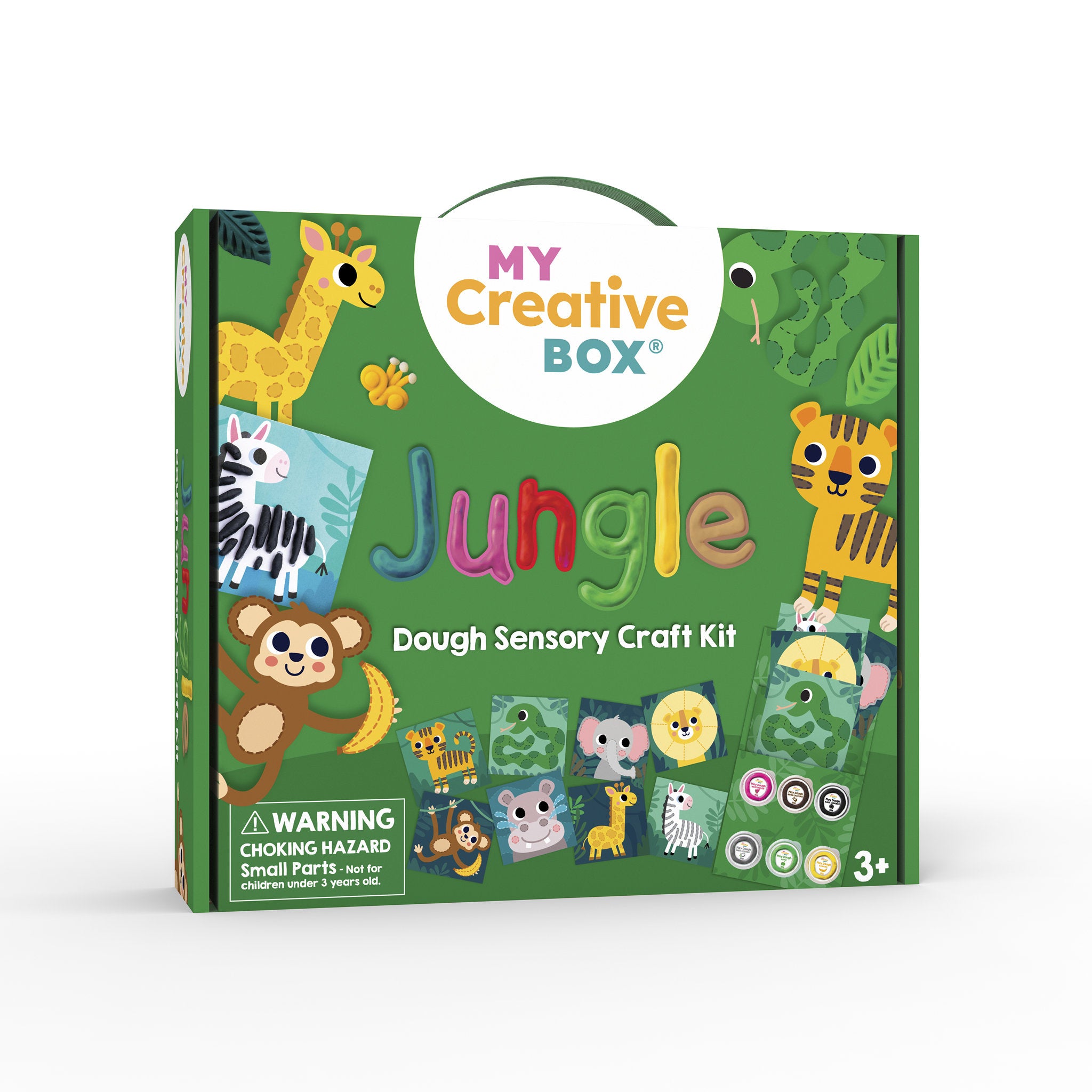 My Creative Box Jungle Dough Sensory Craft Kit