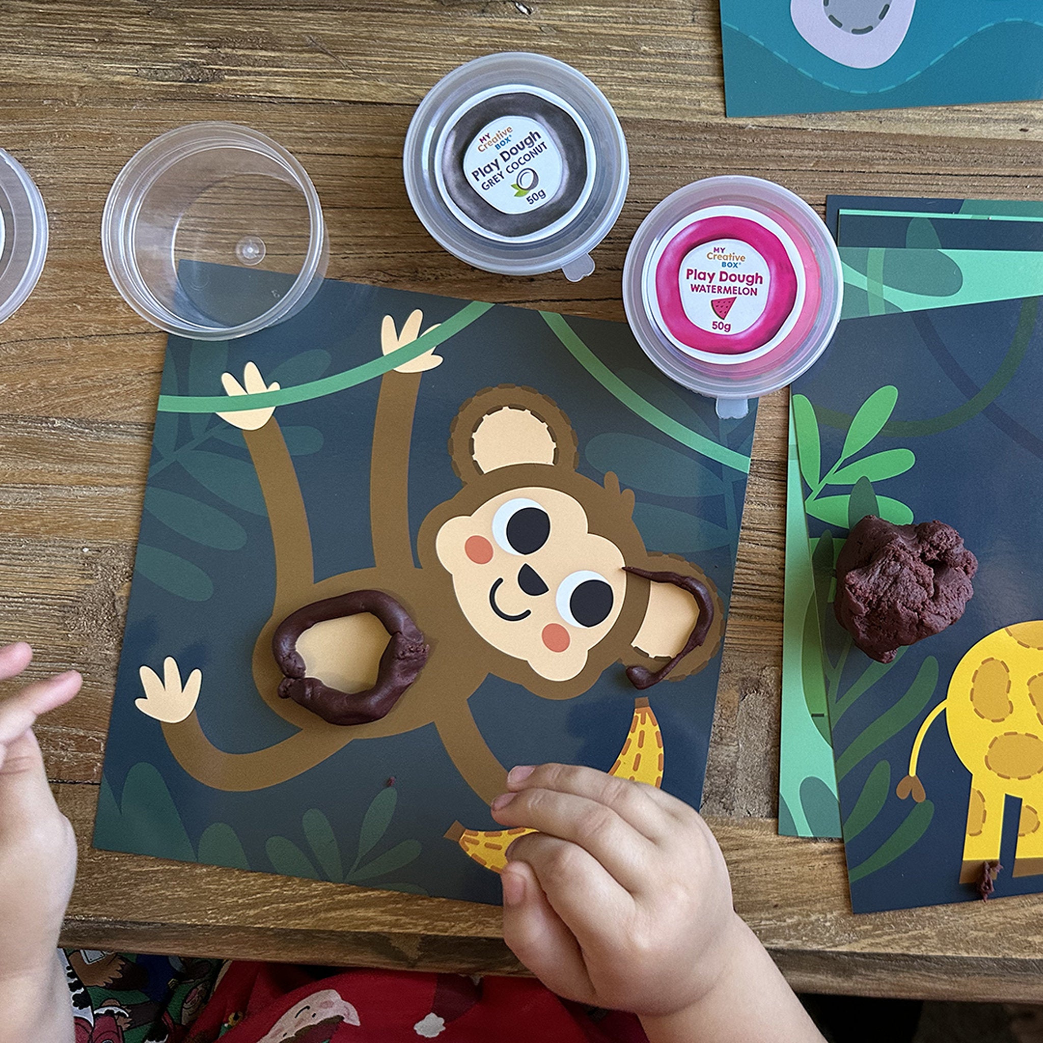 My Creative Box - Jungle Dough Sensory Kit