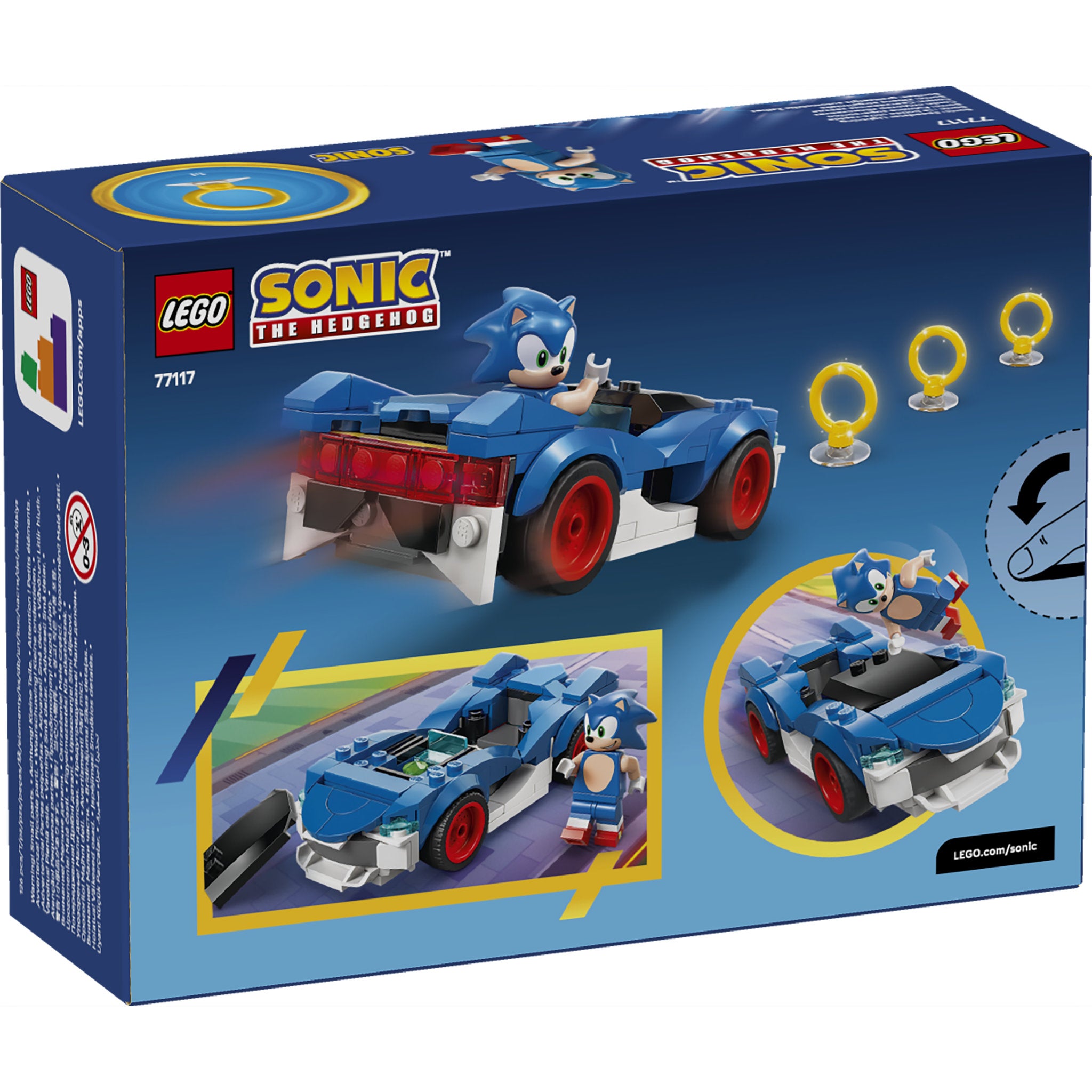 LEGO 77117 Sonic The Hedgehog Speedster Lightning - Toyworld Australia