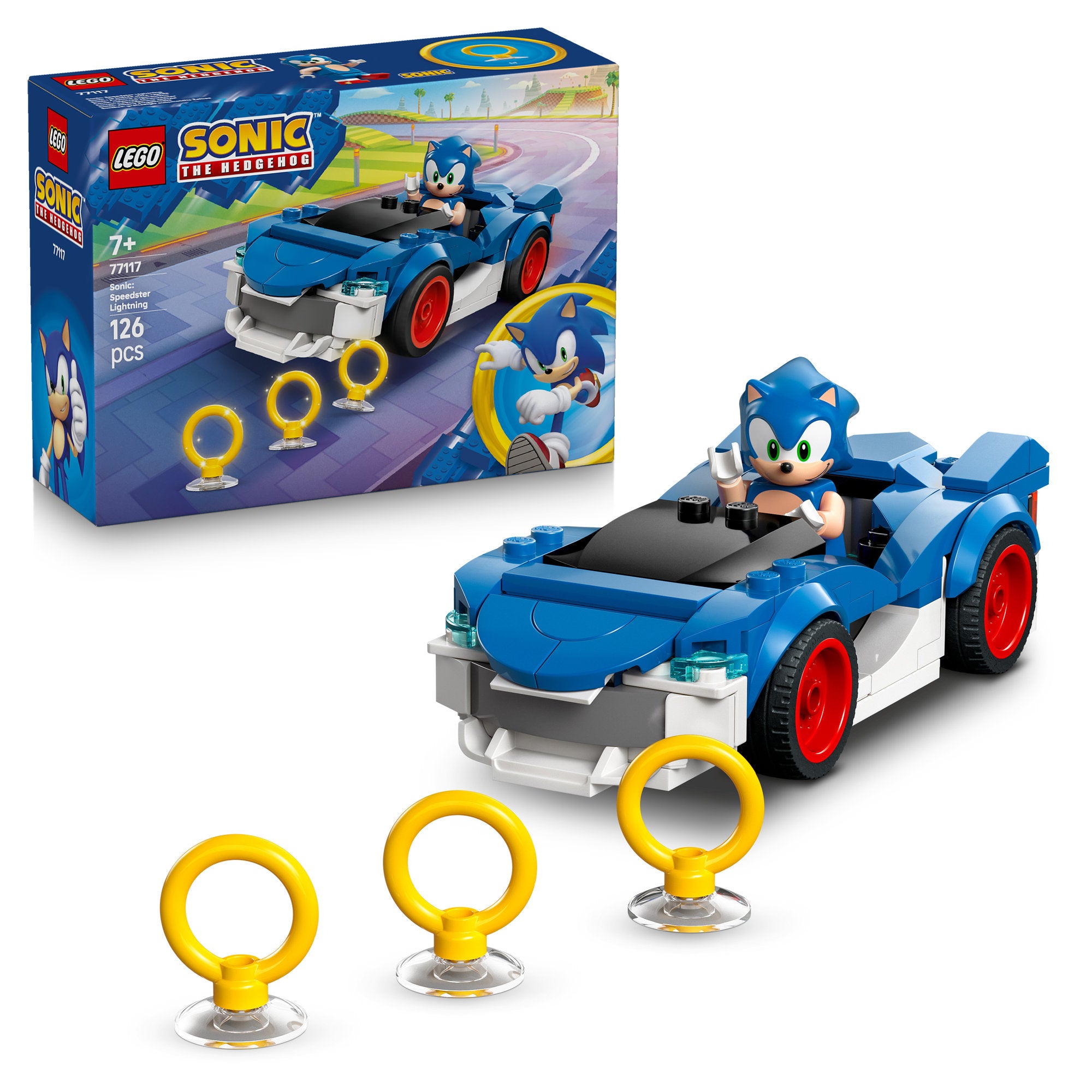 LEGO 77117 Sonic The Hedgehog Speedster Lightning