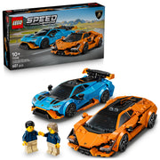 LEGO 77238 Speed Champions Lamborghini Revuelto & Huracán STO