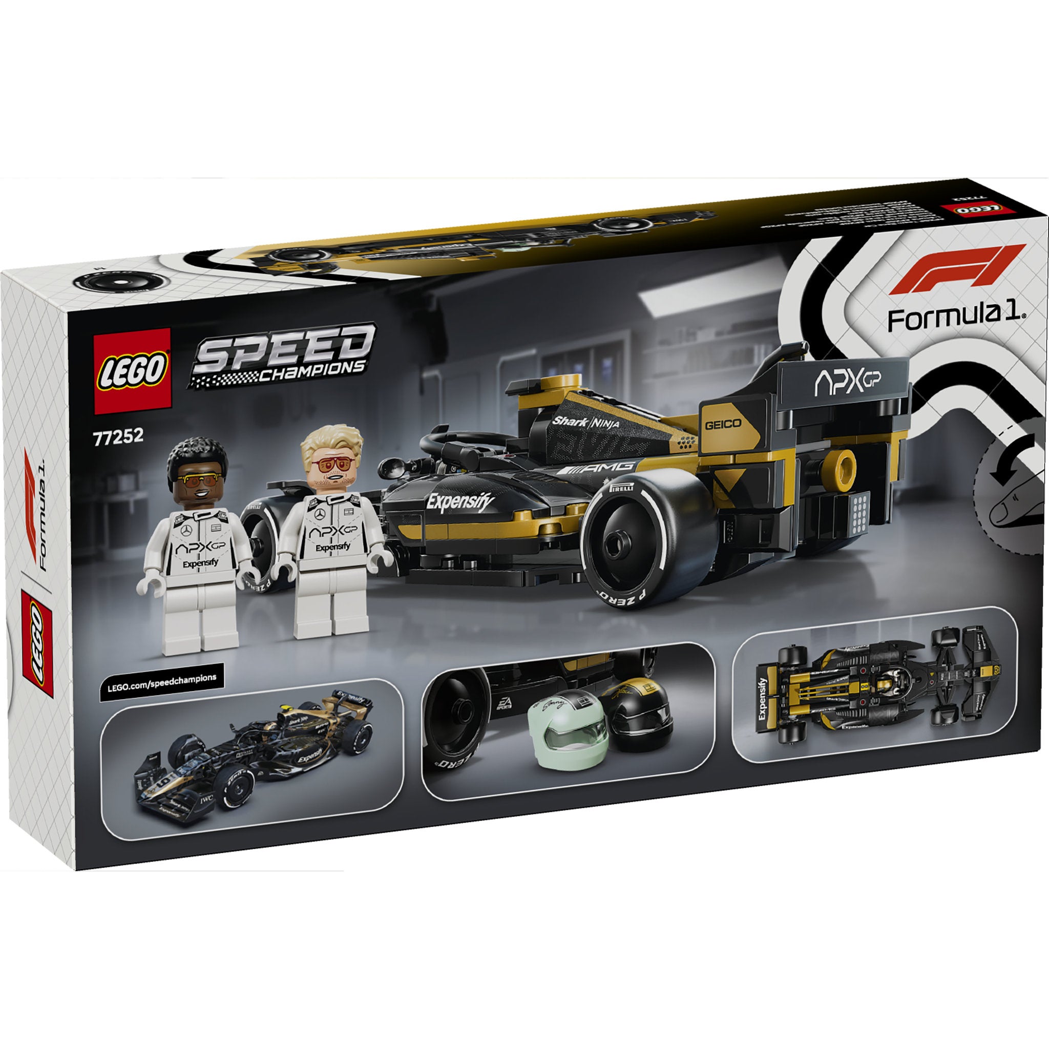 LEGO 77252 Speed Champions APXGP Team Race Car from F1 The Movie