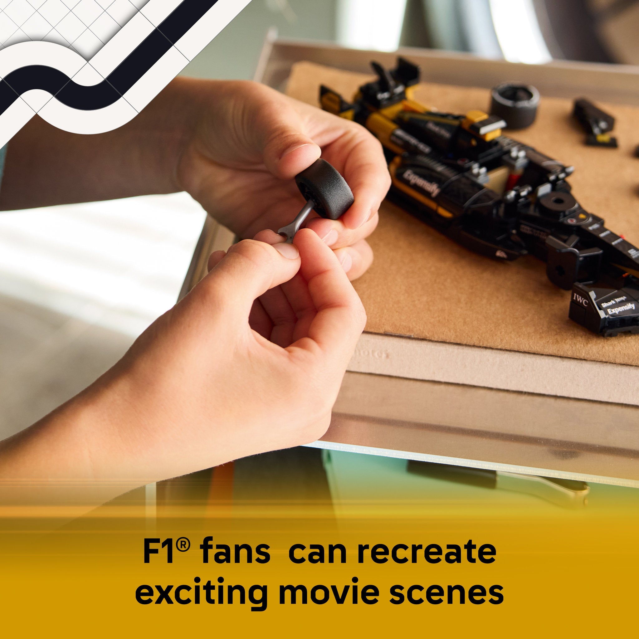 LEGO 77252 Speed Champions APXGP Team Race Car from F1 The Movie