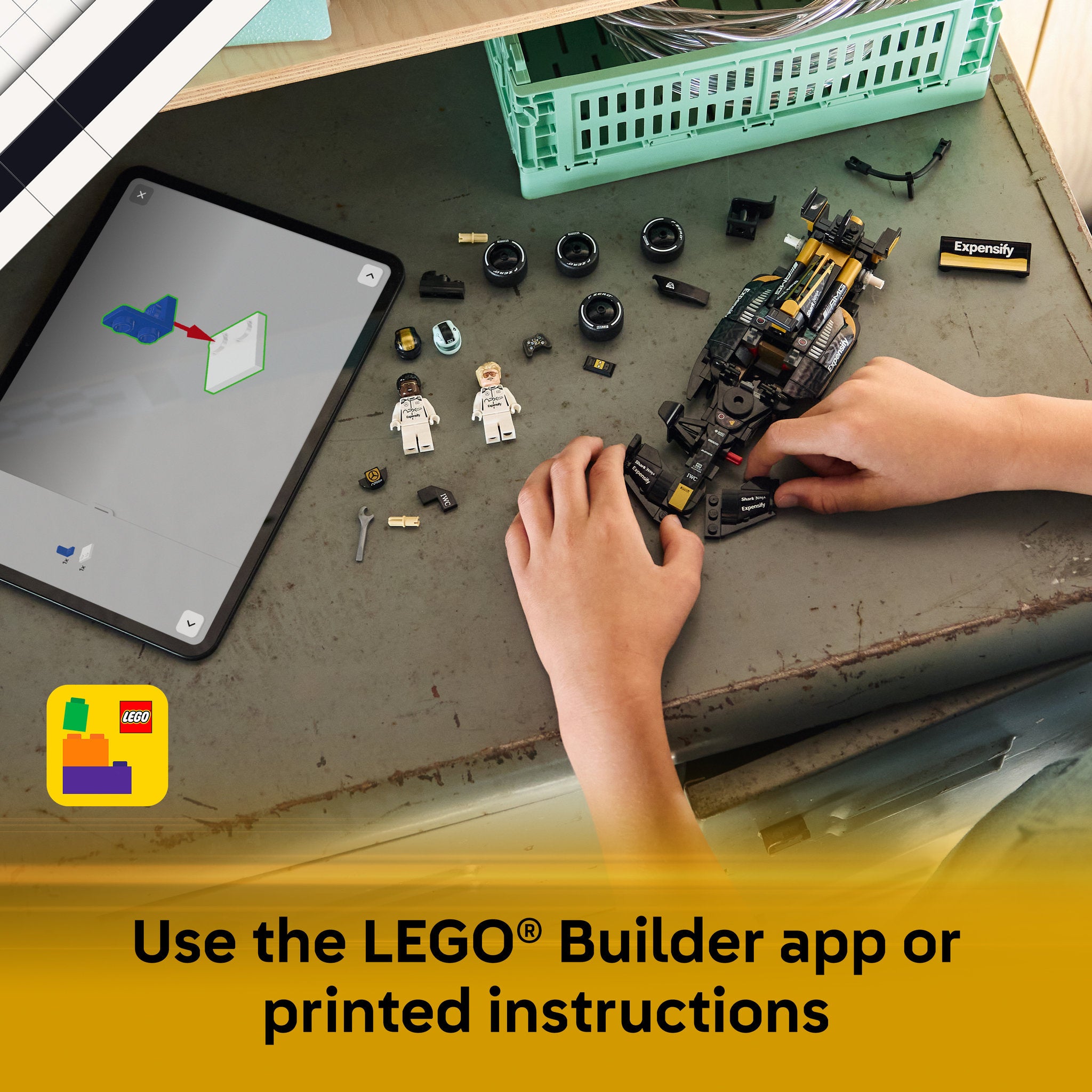 LEGO 77252 Speed Champions APXGP Team Race Car from F1 The Movie