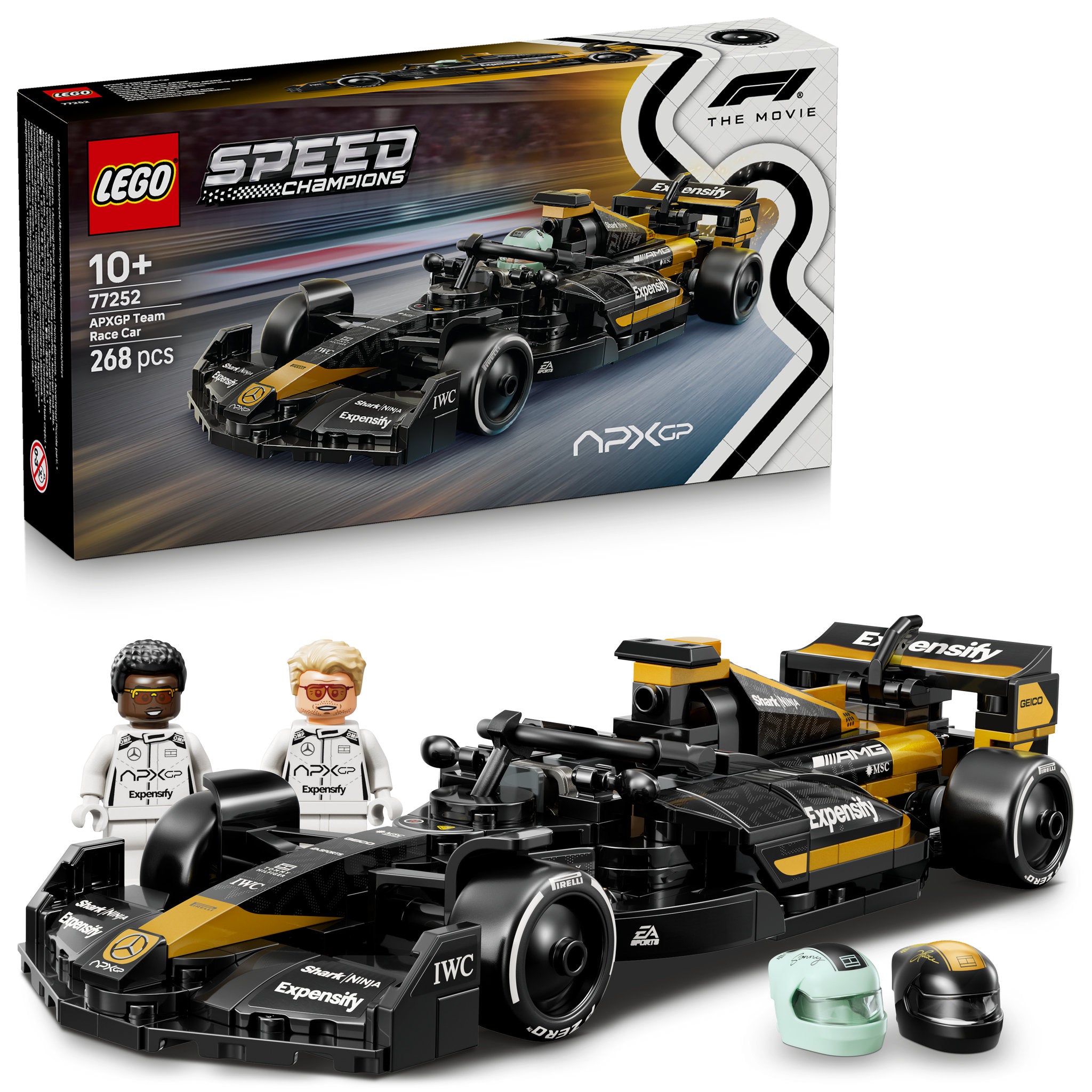 LEGO 77252 Speed Champions APXGP Team Race Car from F1 The Movie