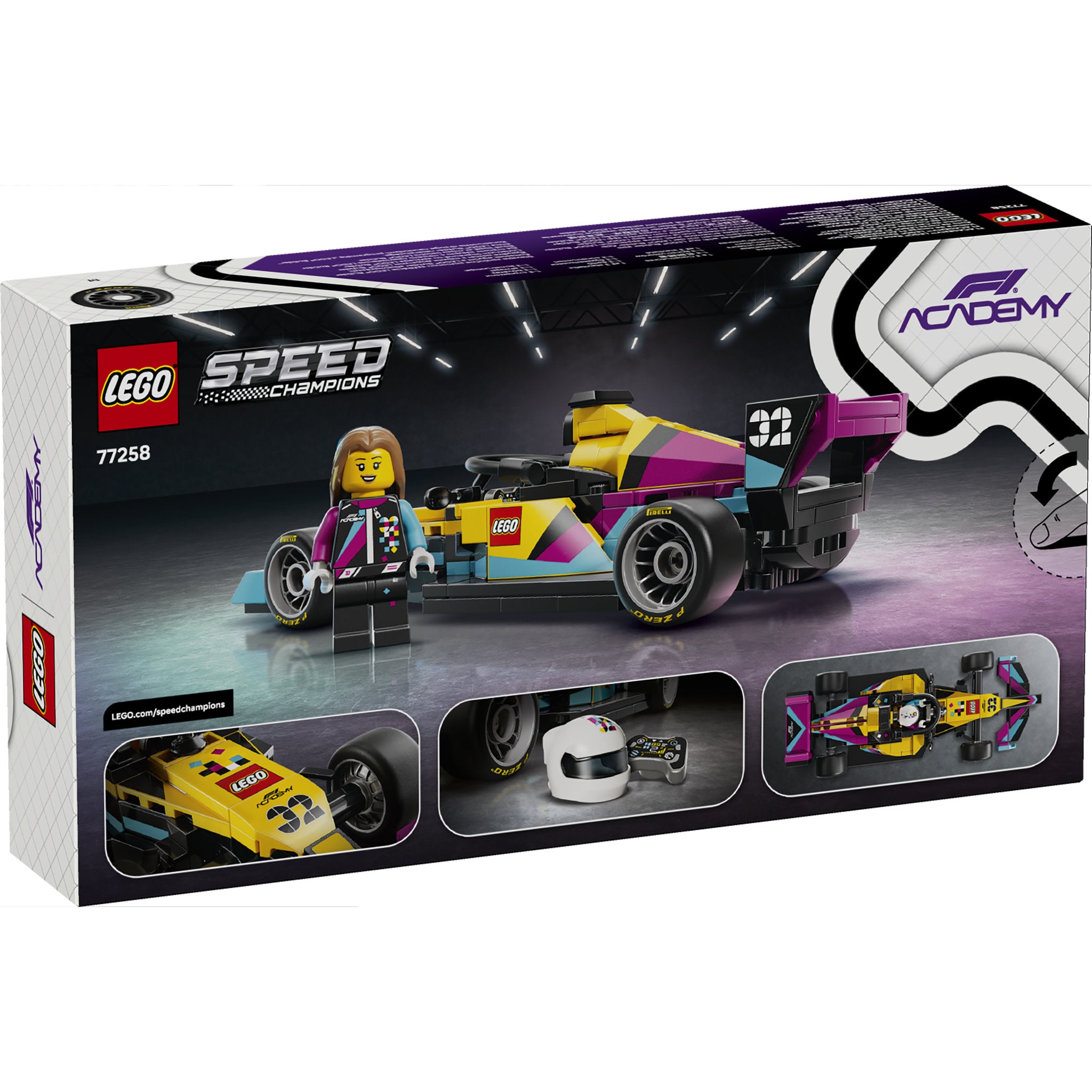LEGO 77258 Speed Champions F1 Academy Race Car