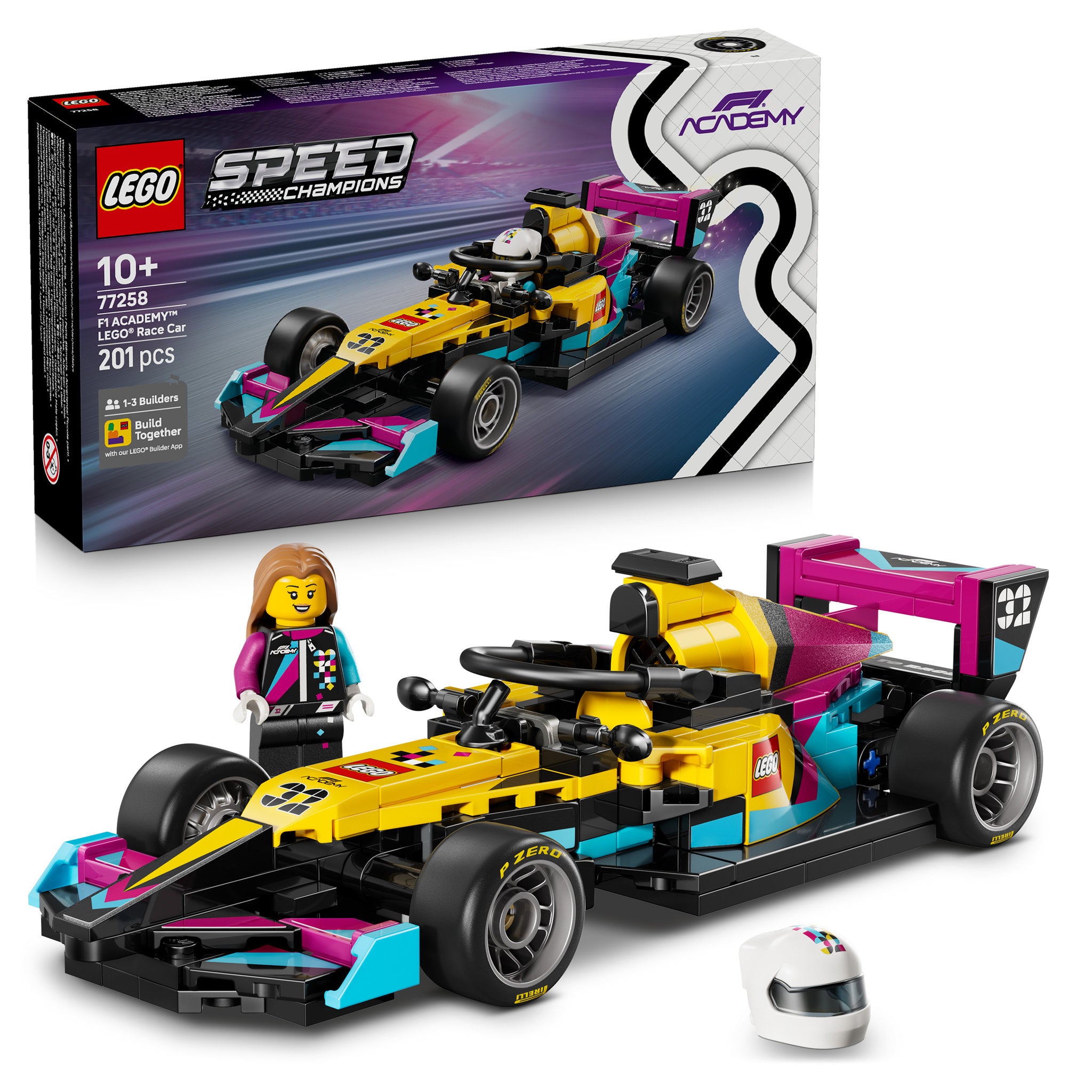 LEGO 77258 Speed Champions F1 Academy Race Car