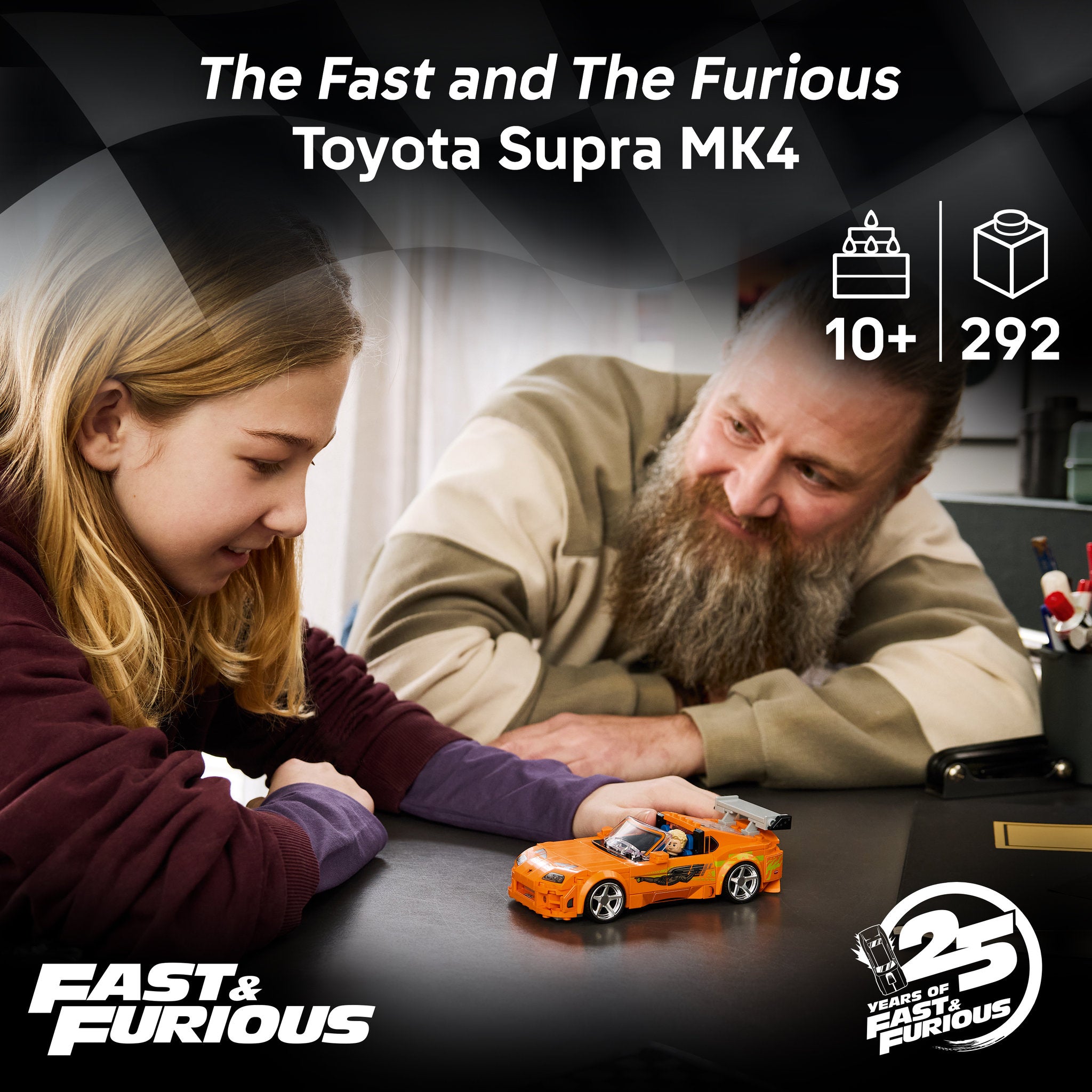 LEGO 77260 Speed Champions The Fast And Furious Toyota Supra MK4