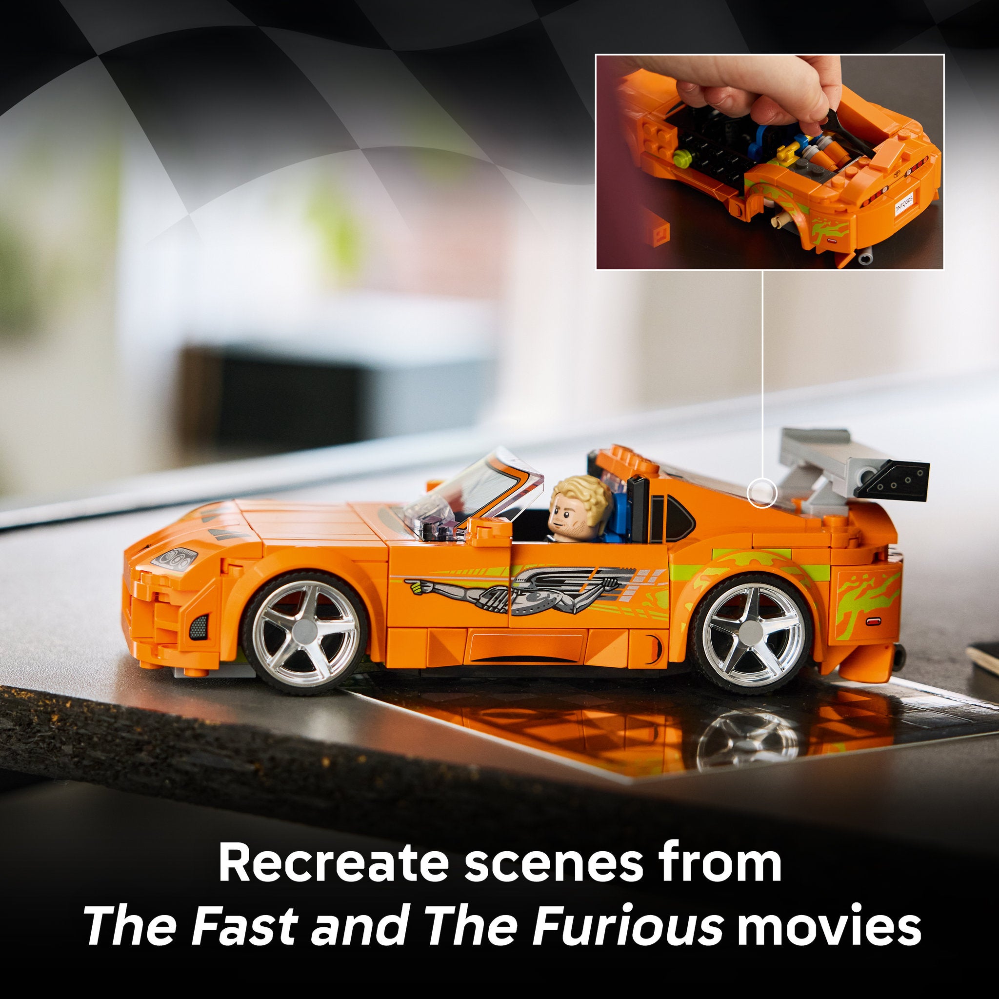 LEGO 77260 Speed Champions The Fast And Furious Toyota Supra MK4