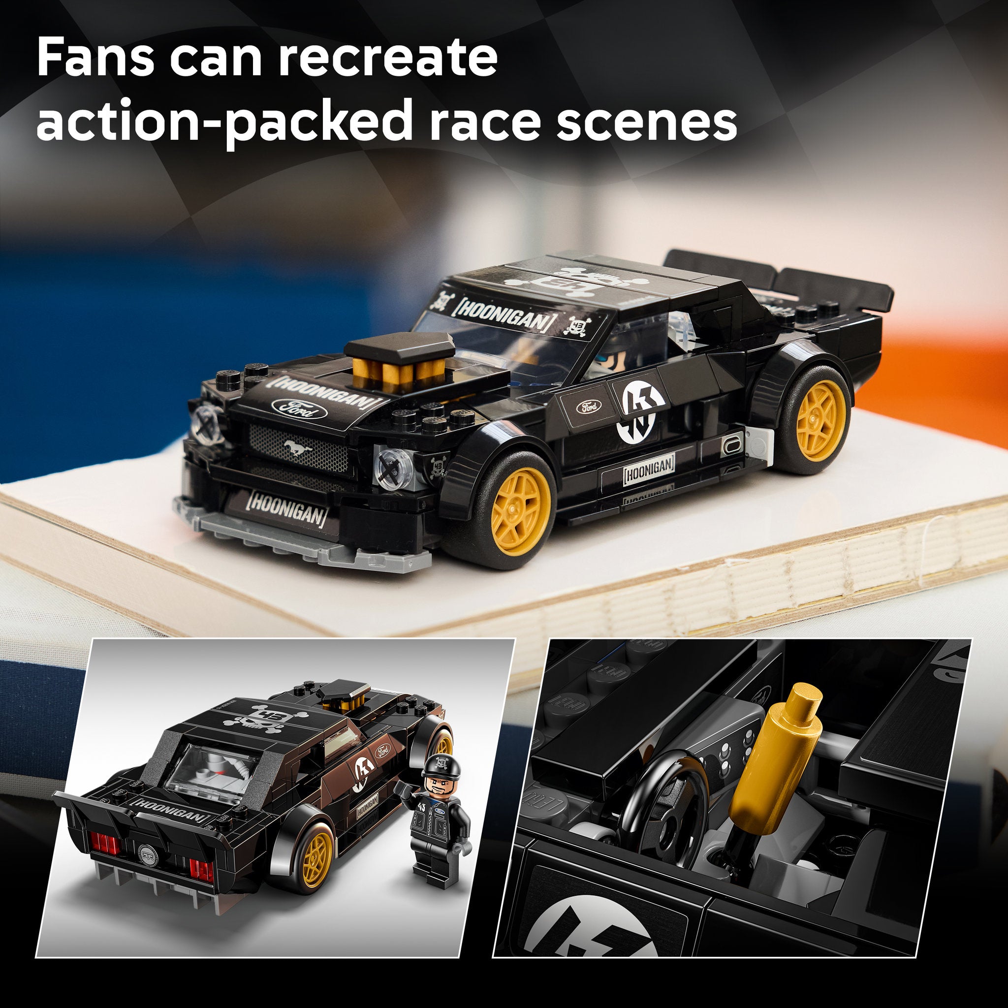 LEGO 77262 Speed Champions Ken Block's '65 Ford Mustang Hoonicorn V1