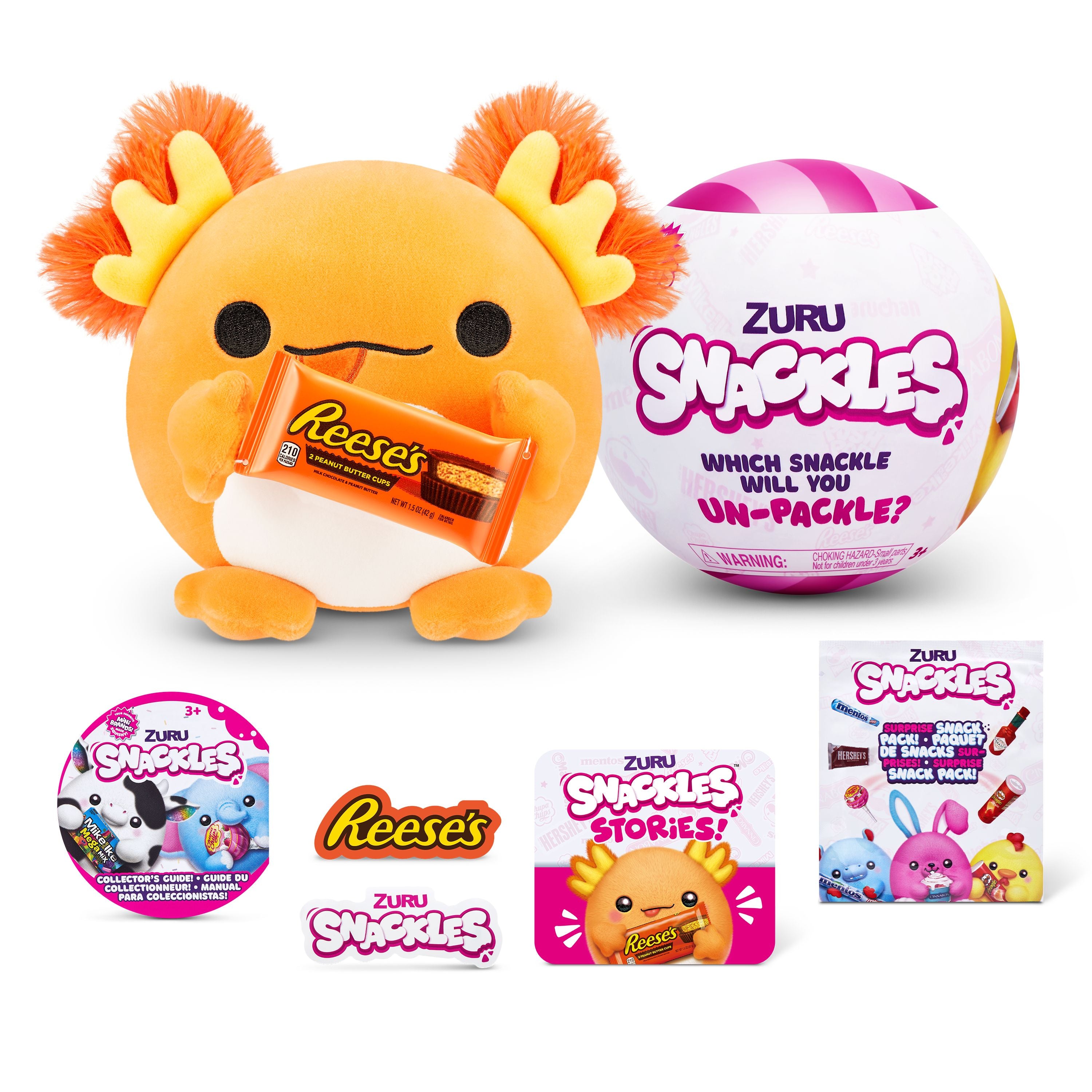 ZURU Snackles Small Plush S1 Assorted Styles