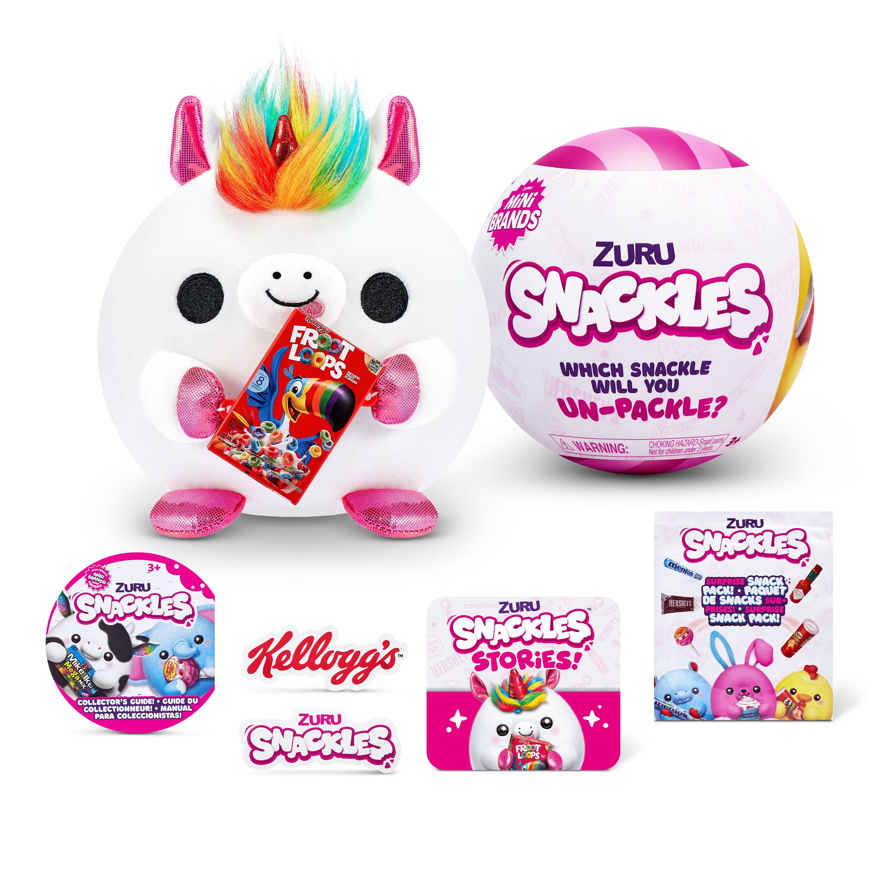 ZURU Snackles Small Plush S1 Assorted Styles