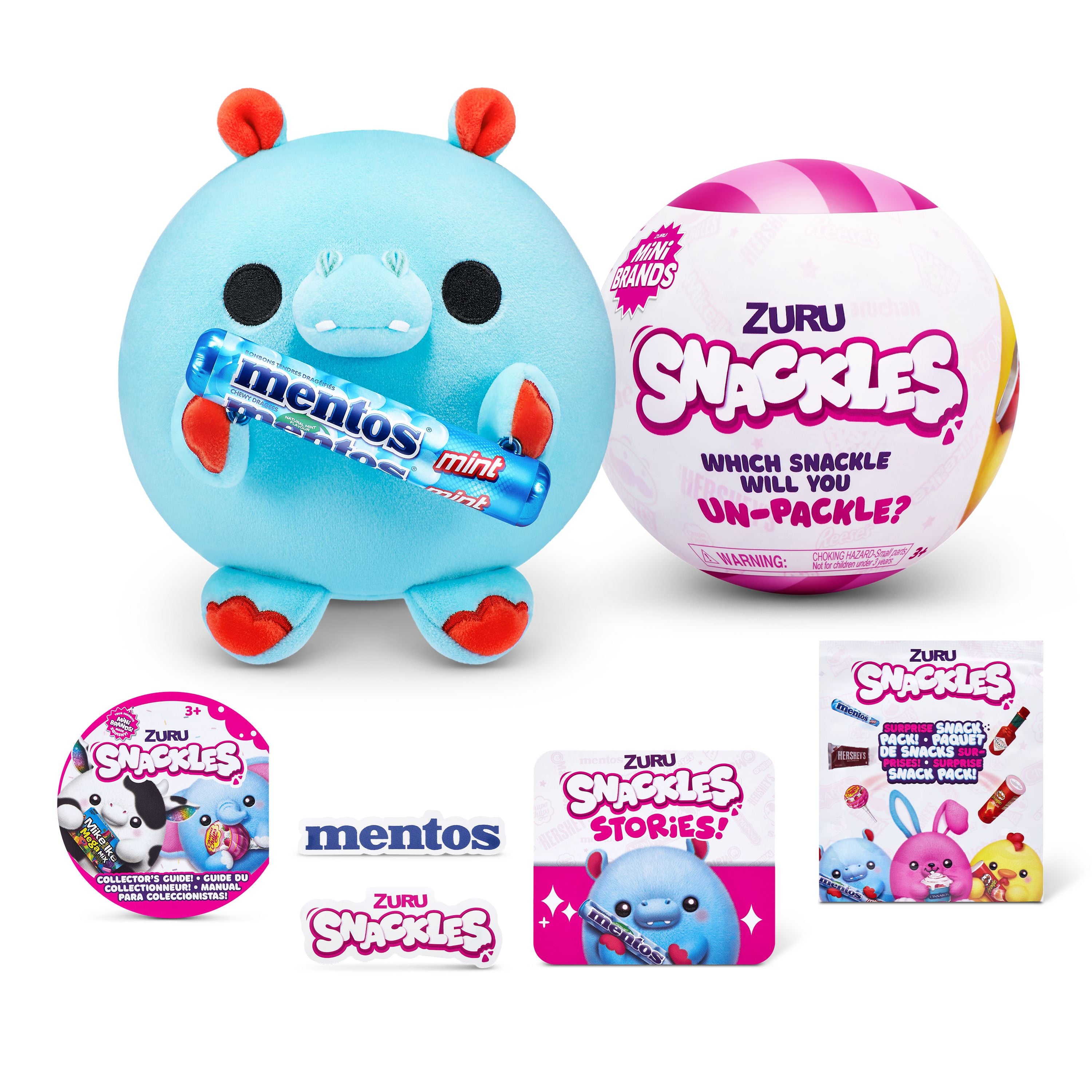 ZURU Snackles Small Plush S1 Assorted Styles