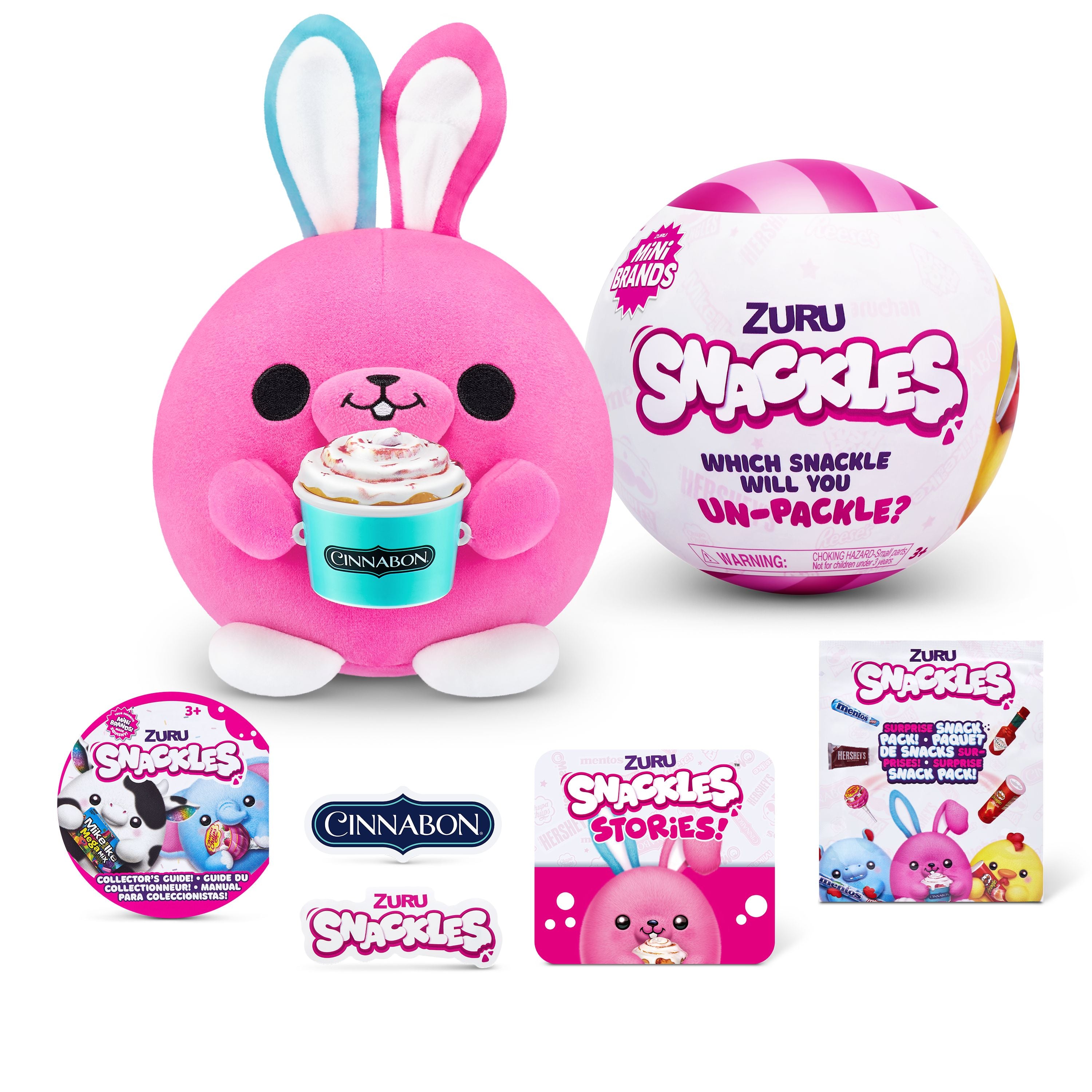 ZURU Snackles Small Plush S1 Assorted Styles