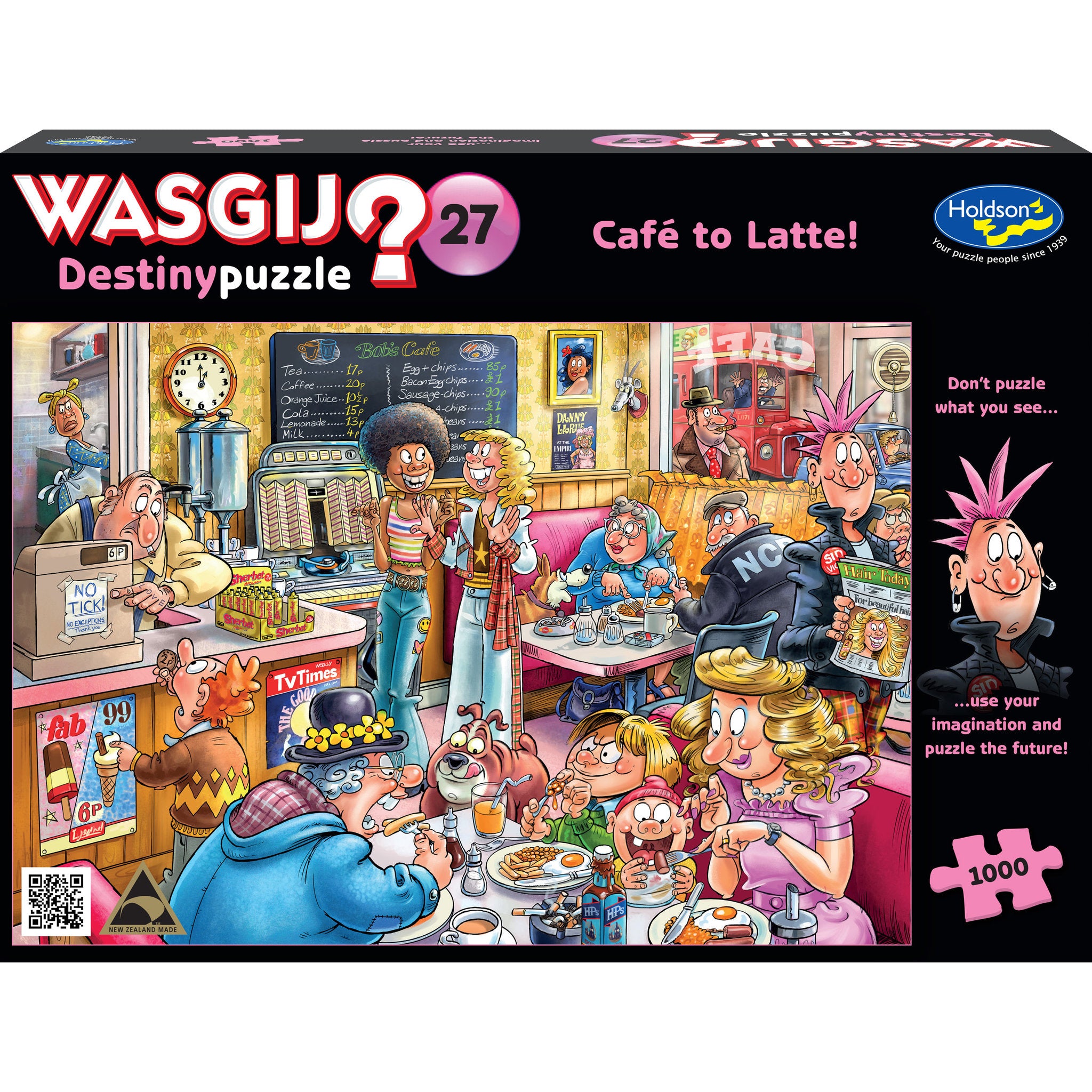Wasgij Destiny #27 Cafe To Latte 1000 Piece