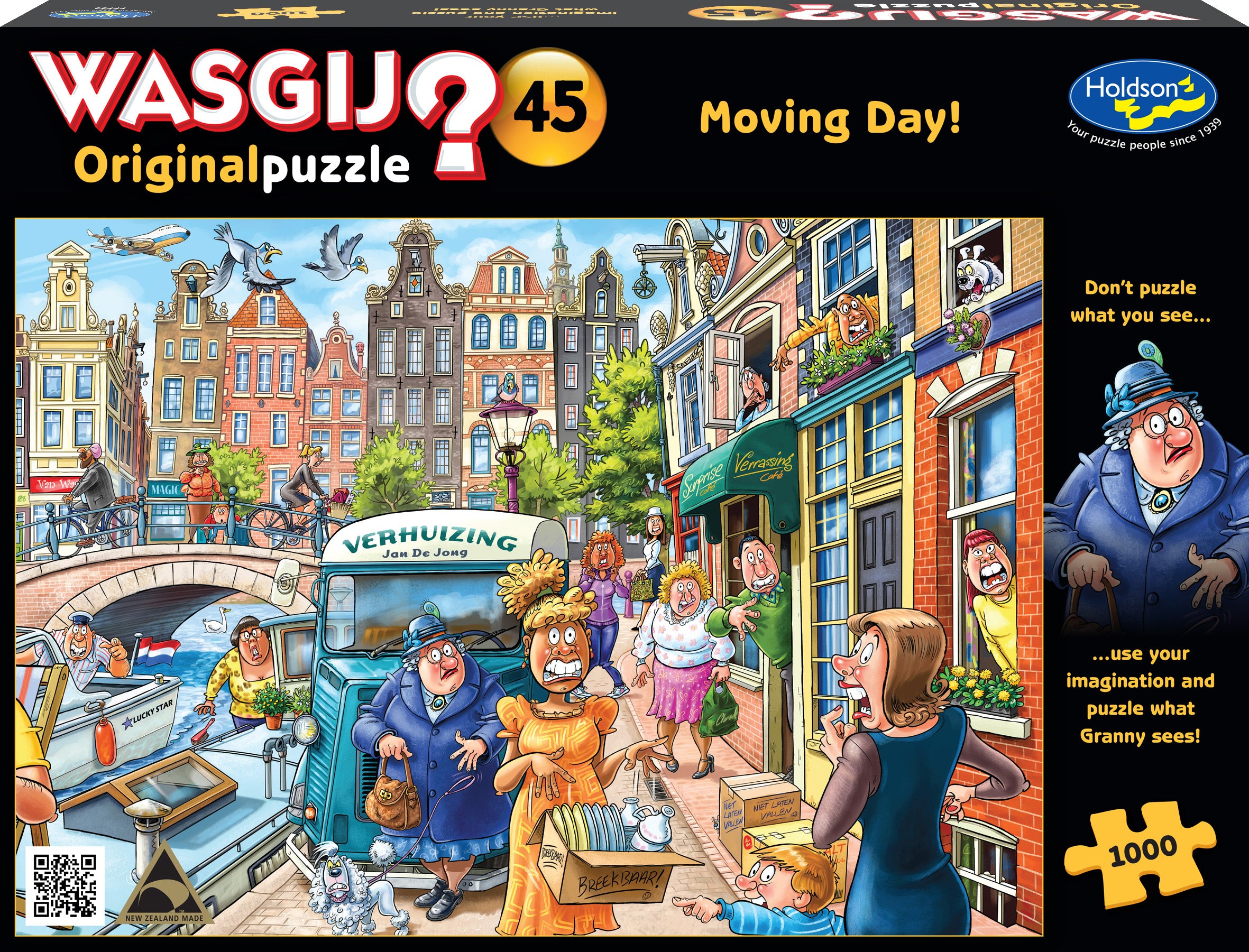 Wasgij Original 45 Moving Day 1000 Piece