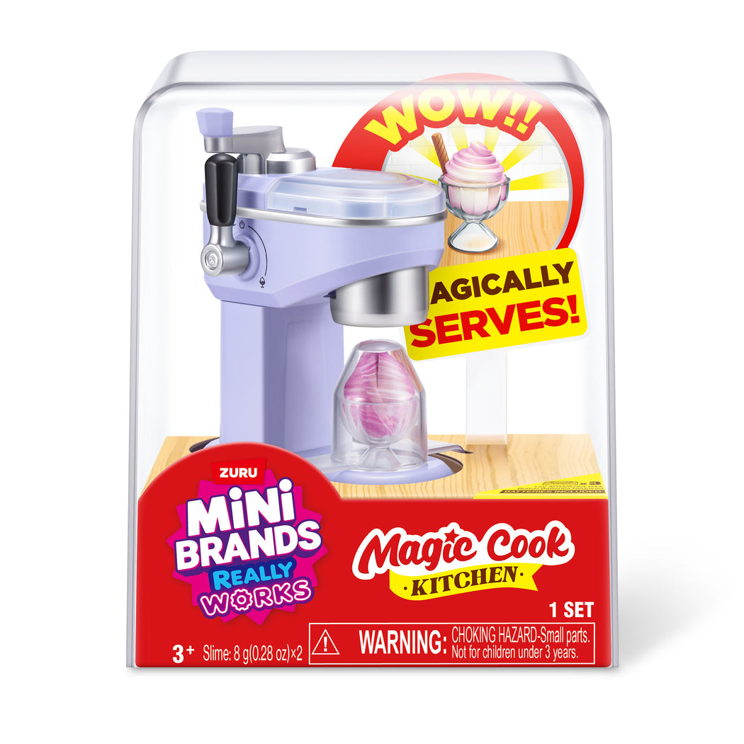 ZURU Mini Brands Magic Cook Kitchen S1 Ice-Cream Maker - 1