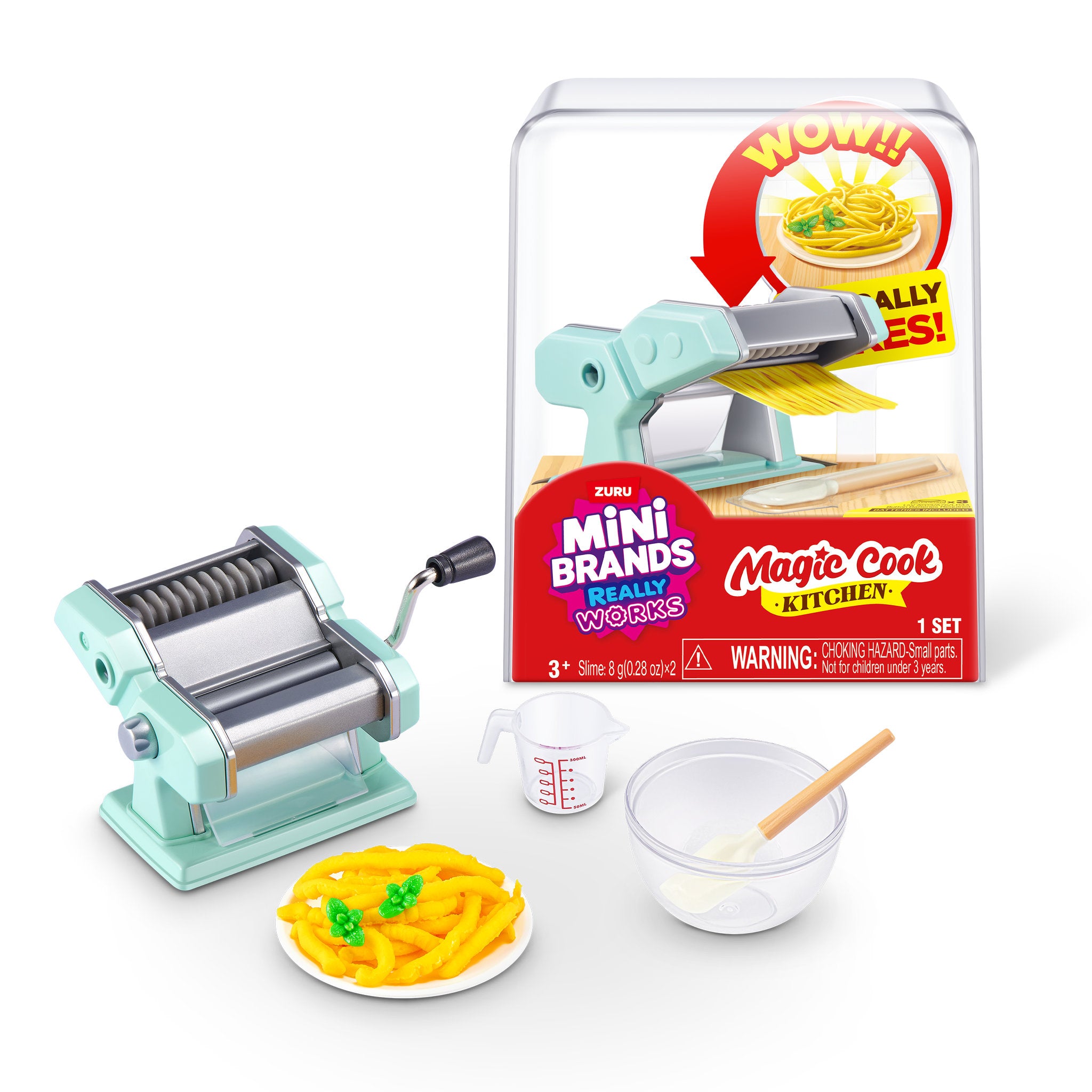 ZURU Mini Brands Magic Cook Kitchen S1 Pasta Maker