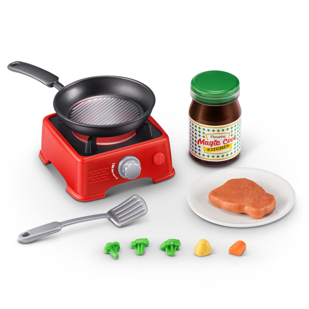 ZURU Mini Brands Magic Cook Kitchen S1 Steak With Pan - 3