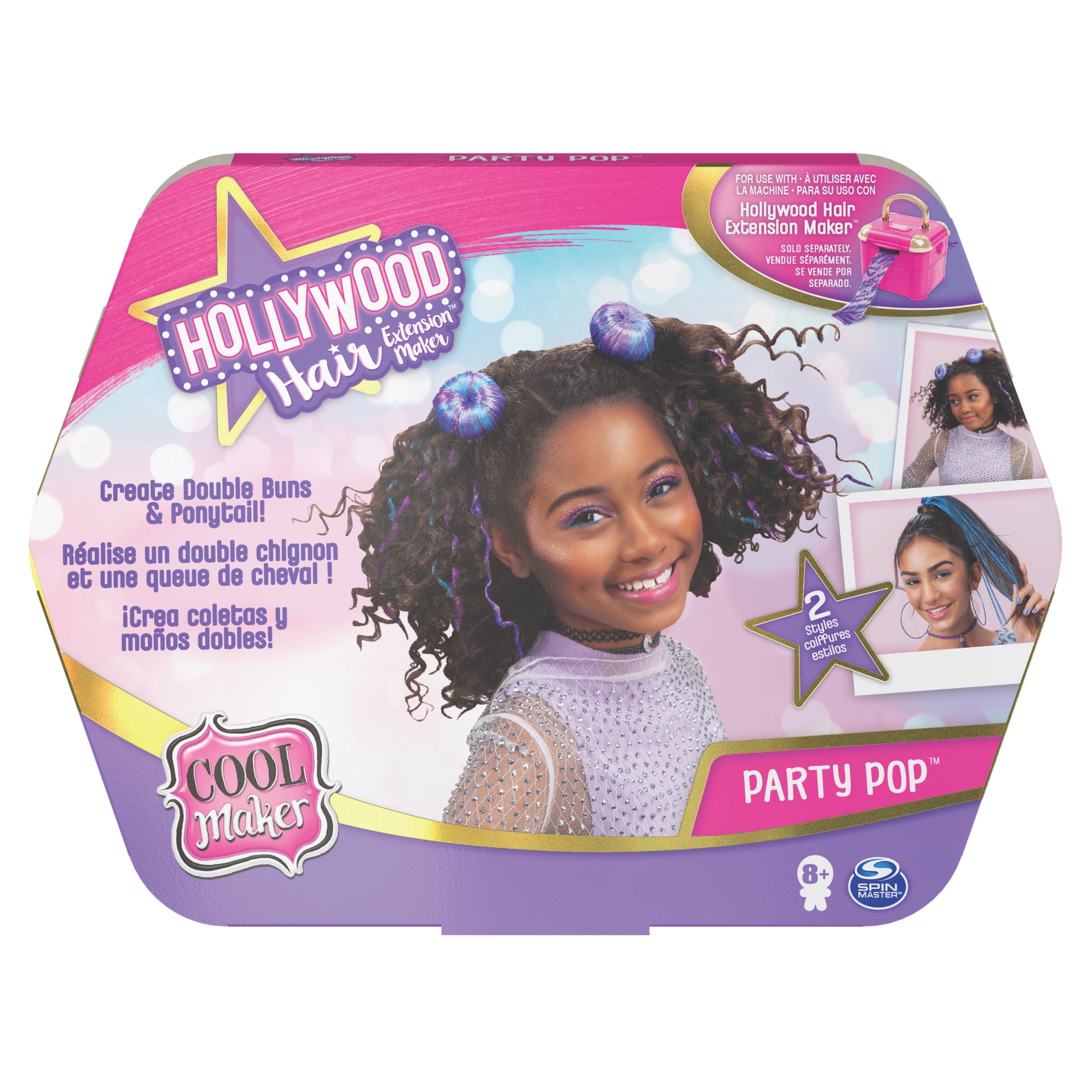 Hollywood Hair Extension Maker Party Pop