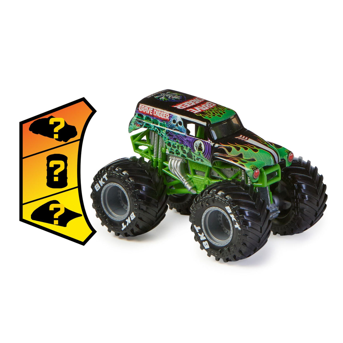 Monster Jam 1:64 Die-Cast Truck - Grave Digger