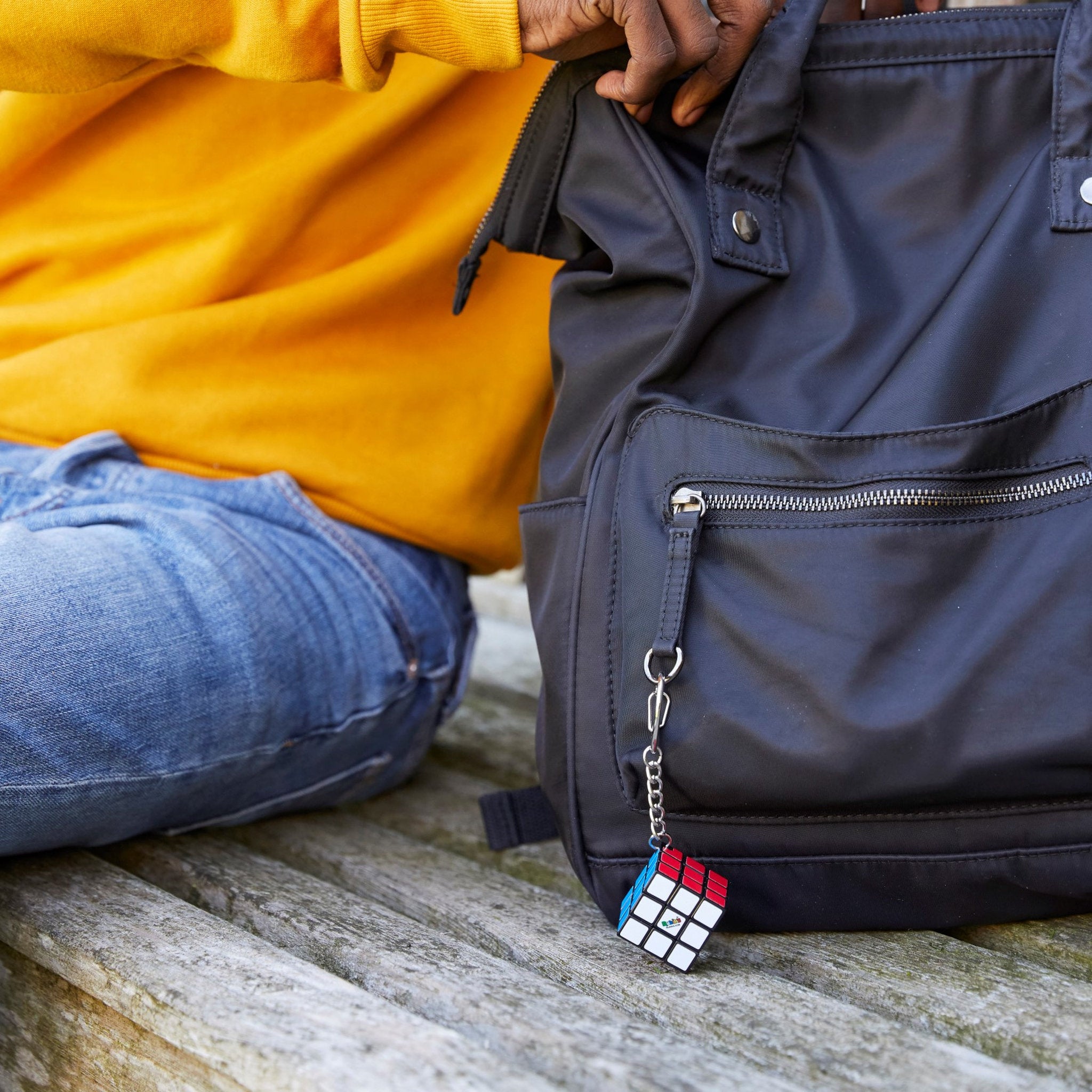 Rubik’s 3x3 Cube Keychain Puzzle
