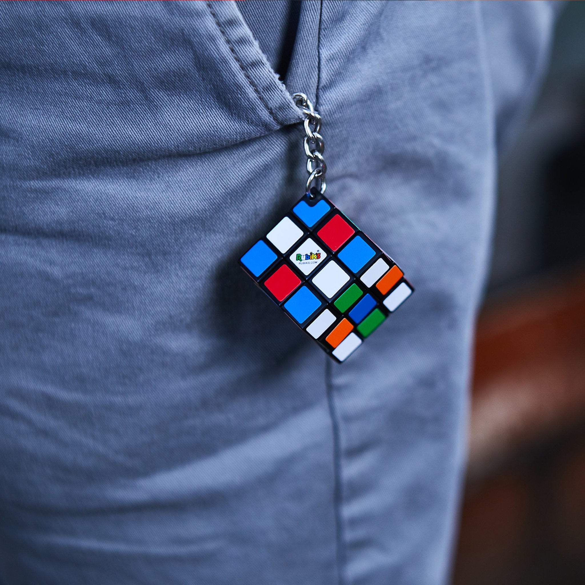Rubik’s 3x3 Cube Keychain Puzzle