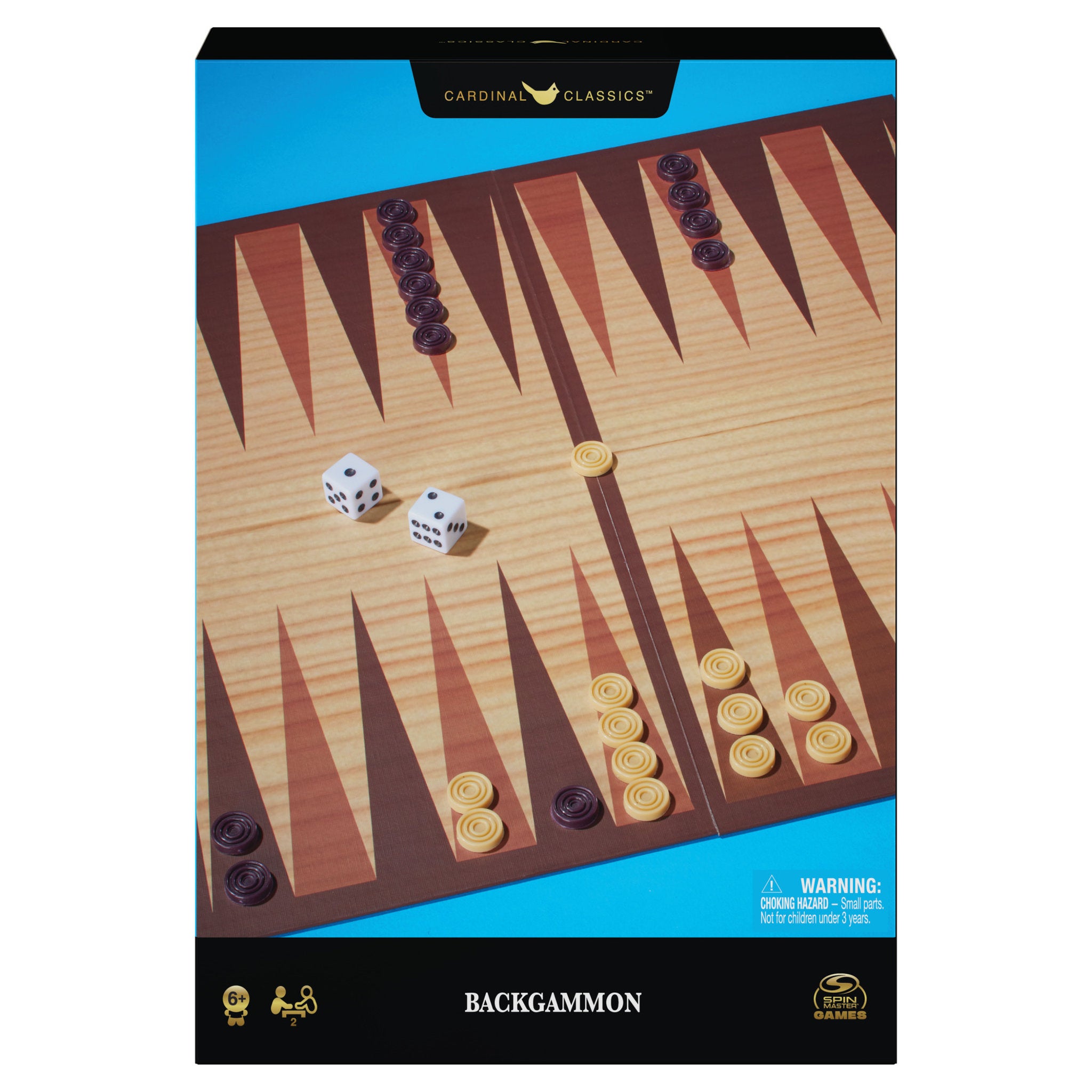 Cardinal Classic Games Backgammon