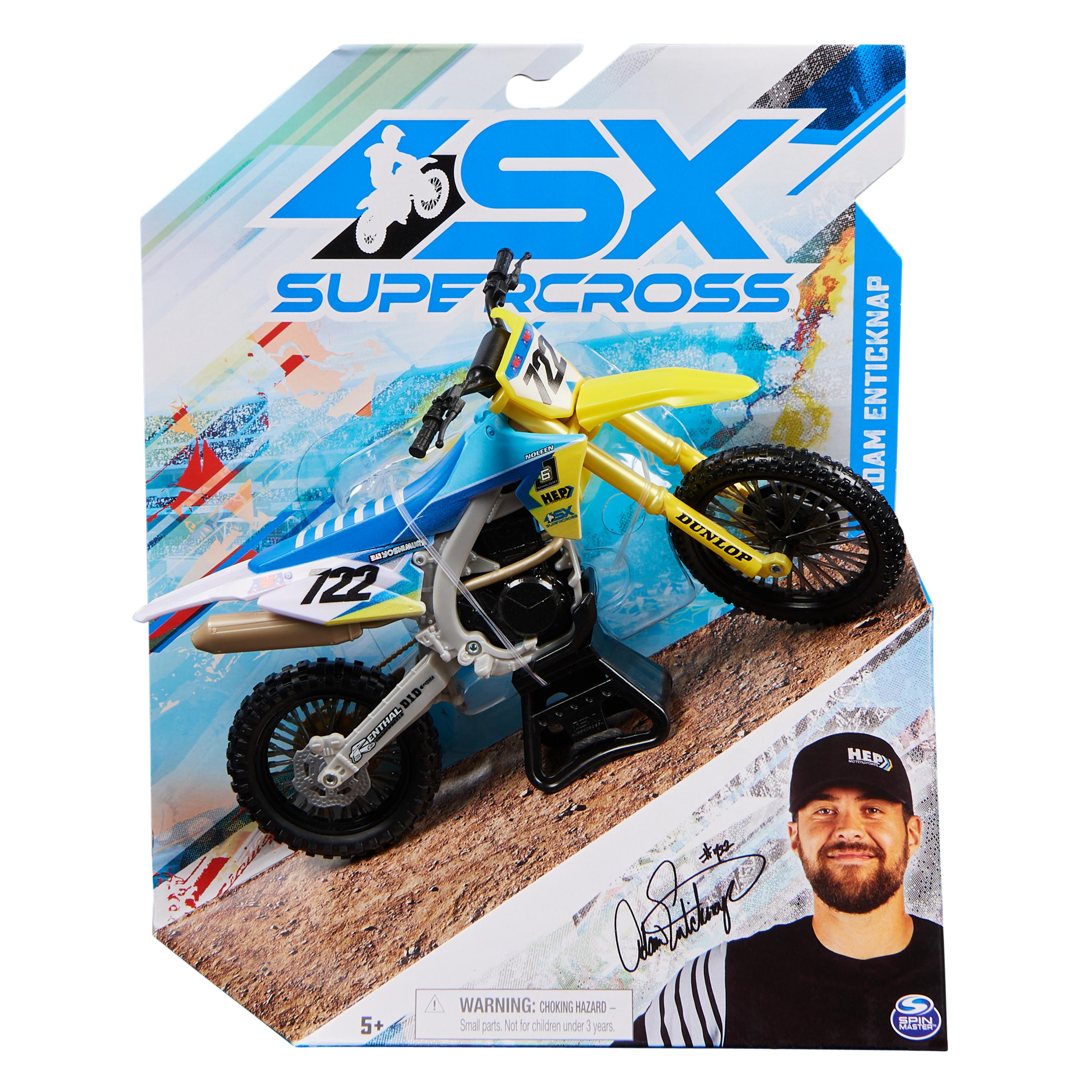 SX Supercross 1:10 Die-Cast Collector Motorcycle Adam Enticknap