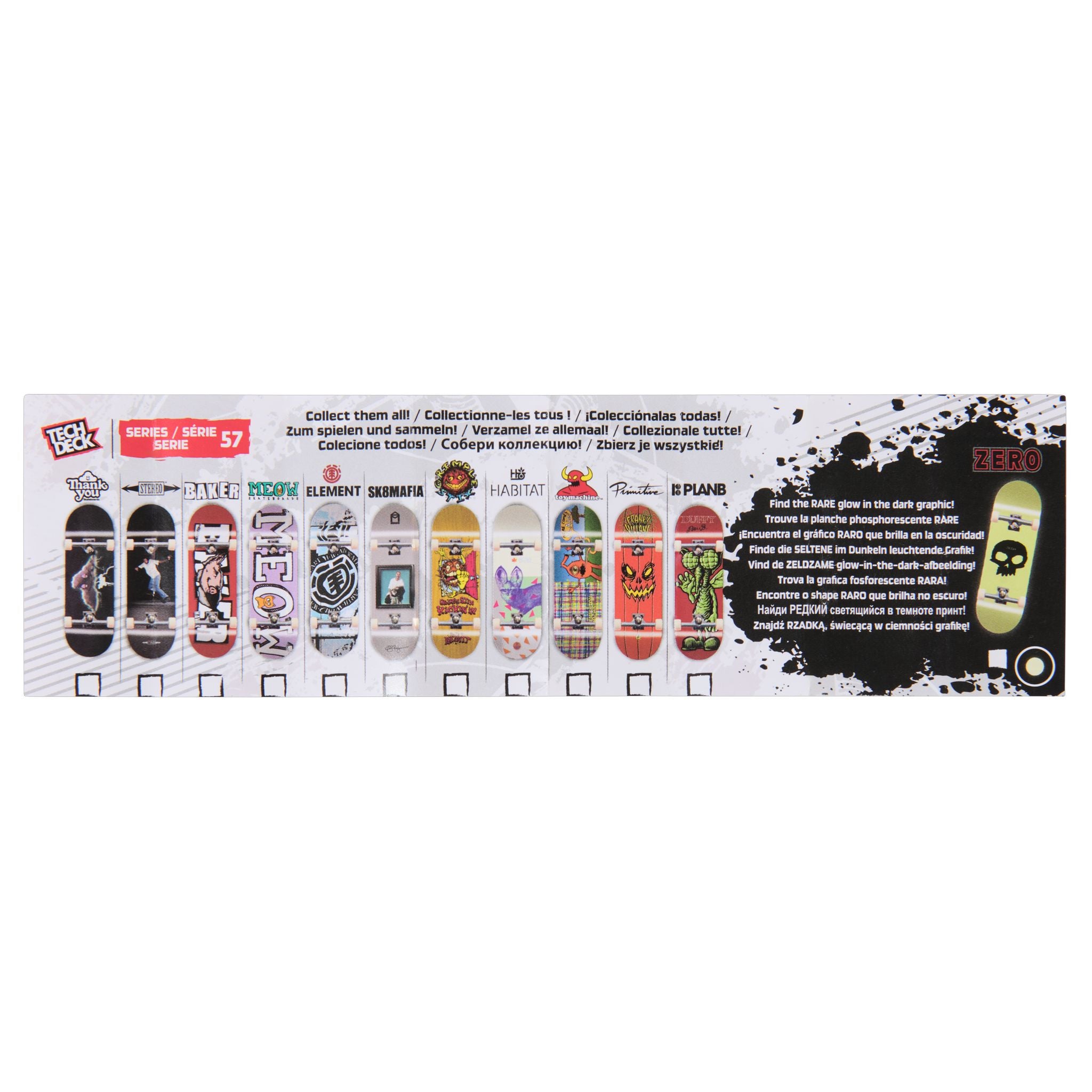 Tech Deck 96mm Fingerboard Assorted Styles - Toyworld Australia