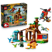 LEGO 77981 Jurassic World Velociraptor, Stegosaurus & Pteranodon Rescue