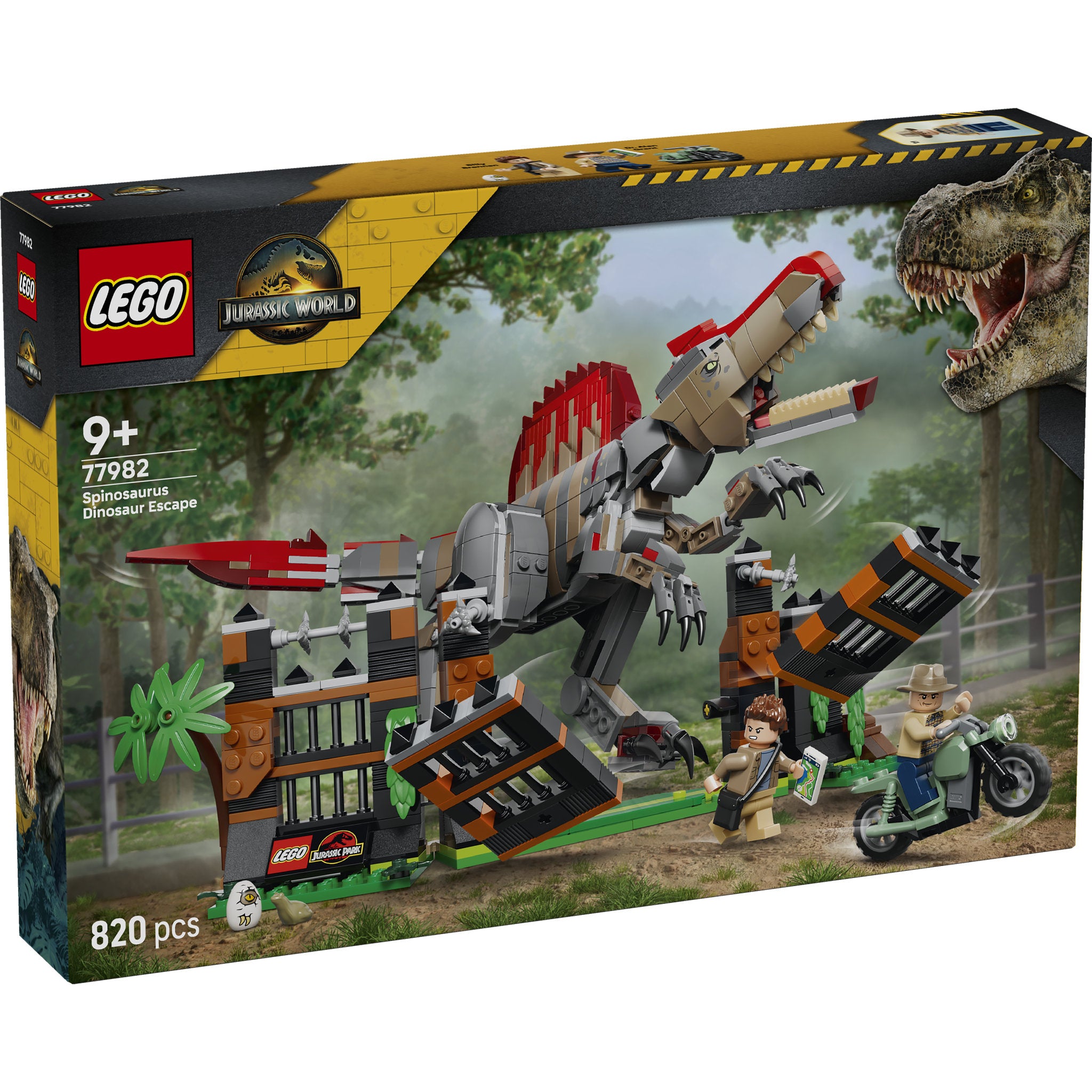 LEGO 77982 Jurassic World Spinosaurus Dinosaur Escape