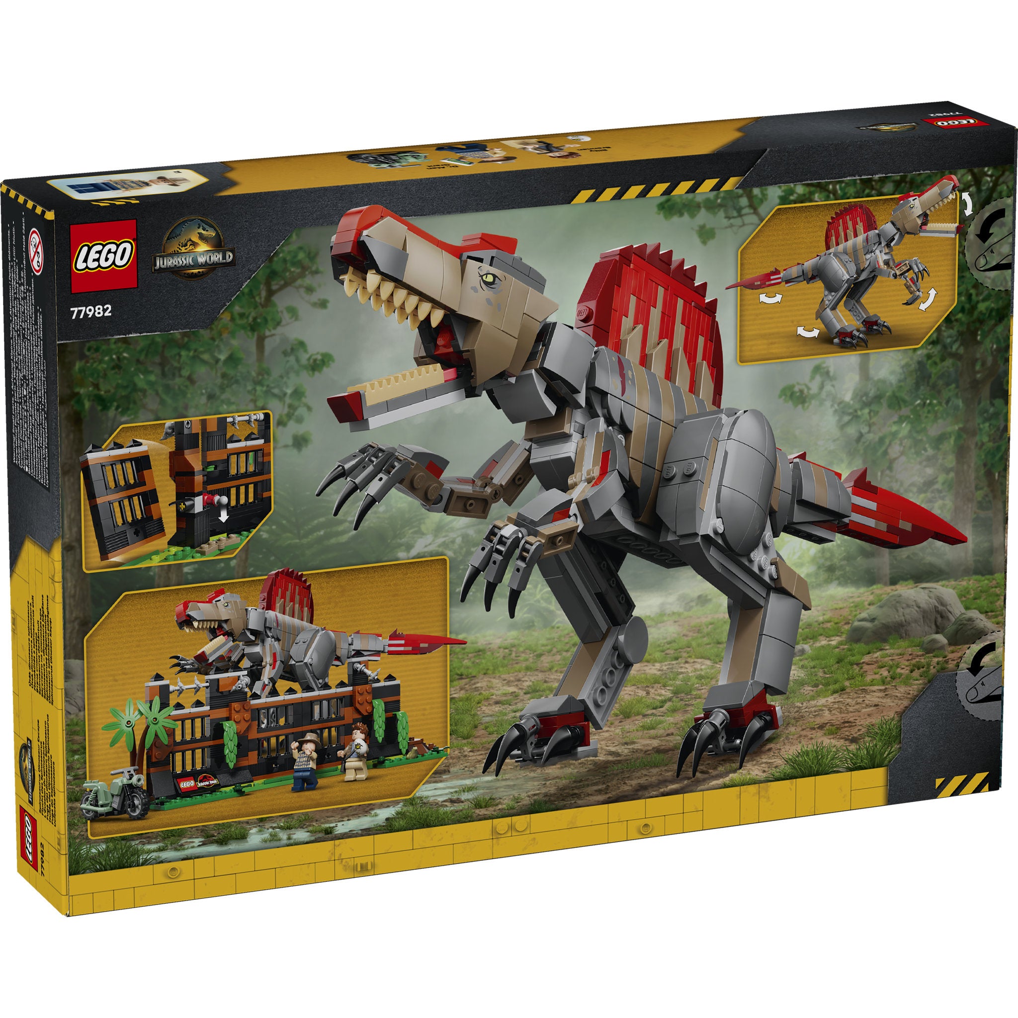 LEGO 77982 Jurassic World Spinosaurus Dinosaur Escape