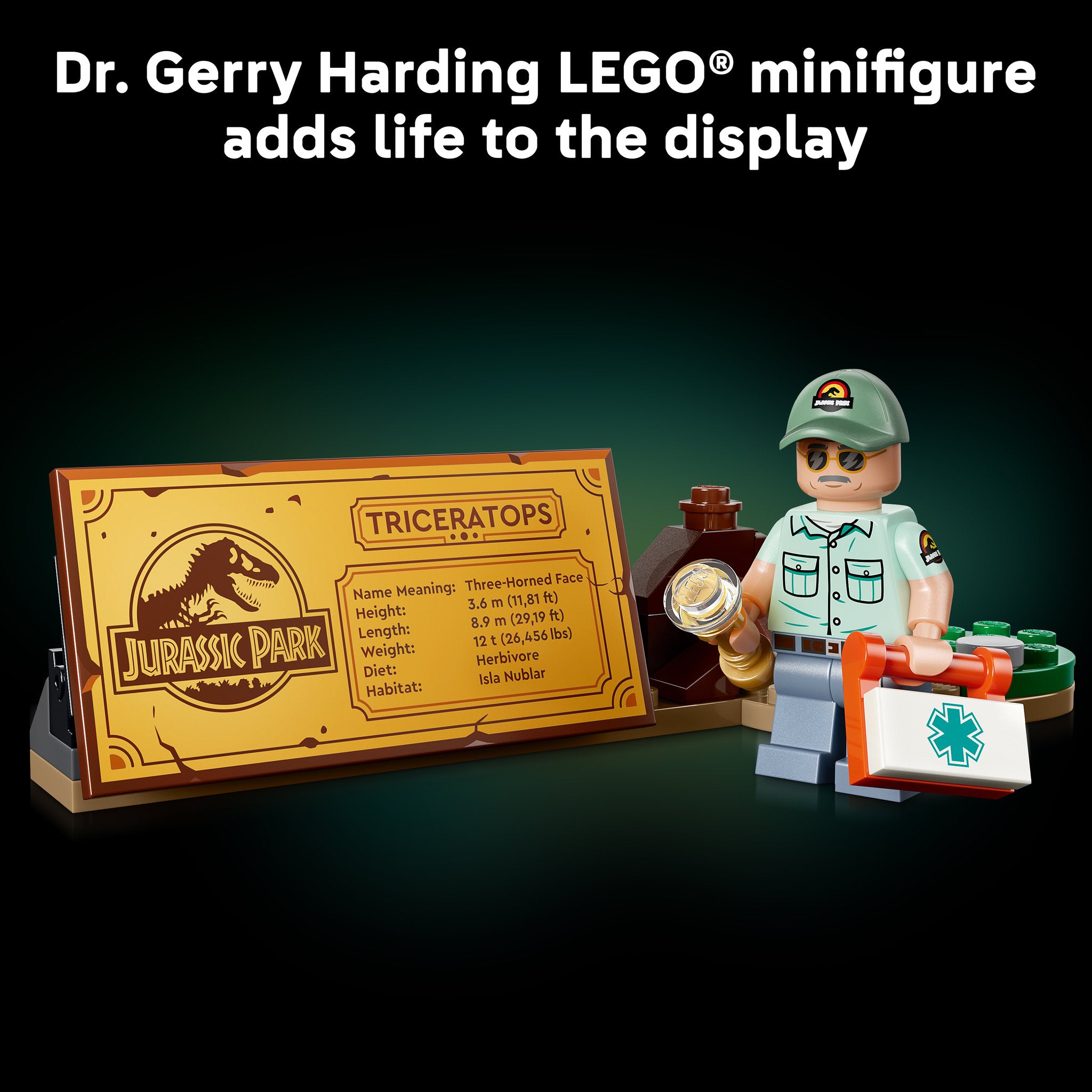 LEGO 77985 Jurassic World Dinosaur Fossils: Triceratops