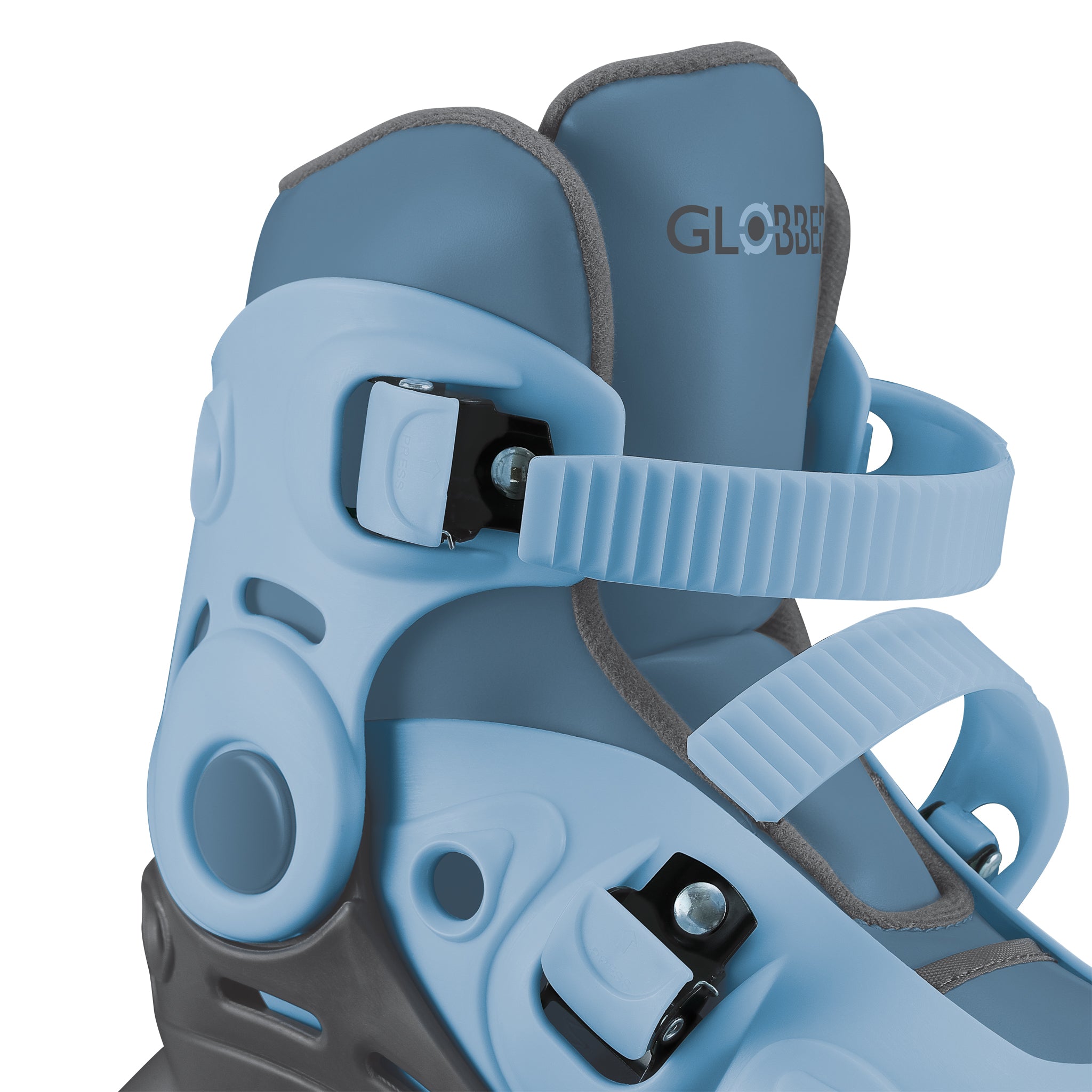 Globber Learning Inline Skates 2 In 1 Size M/L - Ash Blue