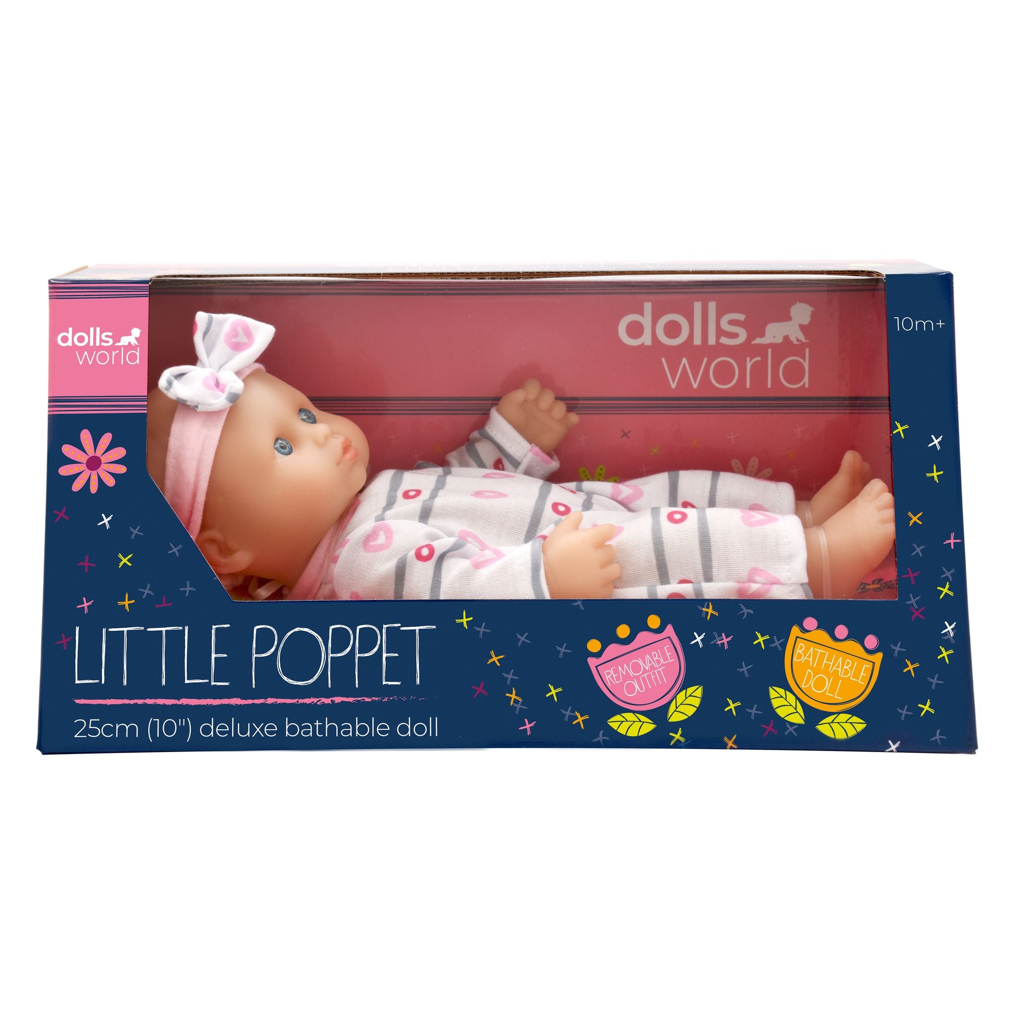 Dolls World Little Poppet 25cm Baby Doll