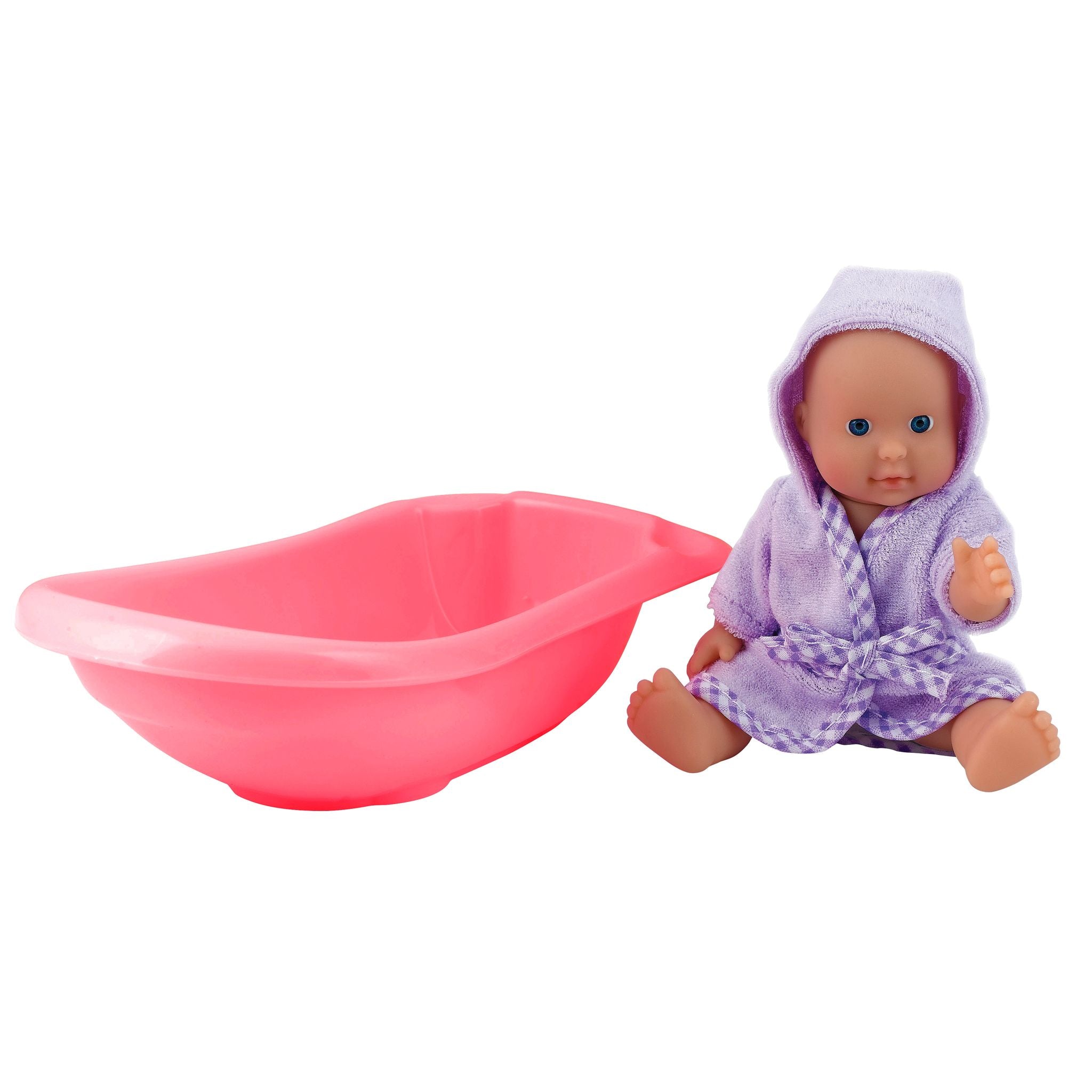 Dolls World Little Bathtime Doll & Bath Assorted Styles