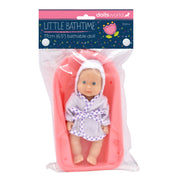Dolls World Little Bathtime Doll & Bath Assorted Styles