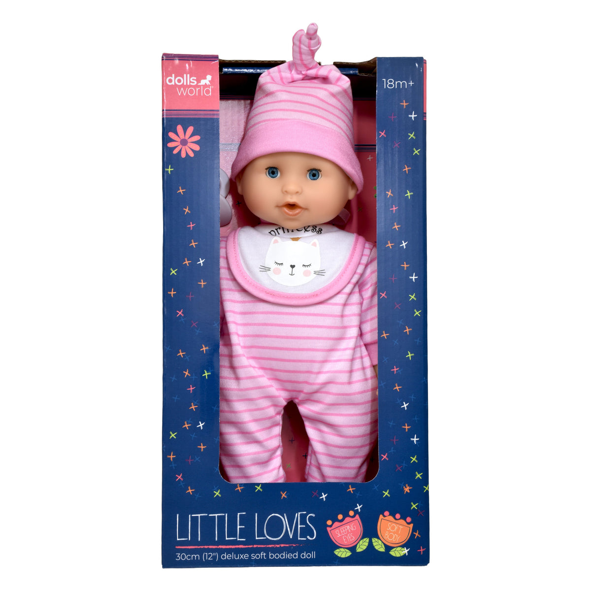 Dolls World 30cm Pacific Little Loves Baby Doll Set