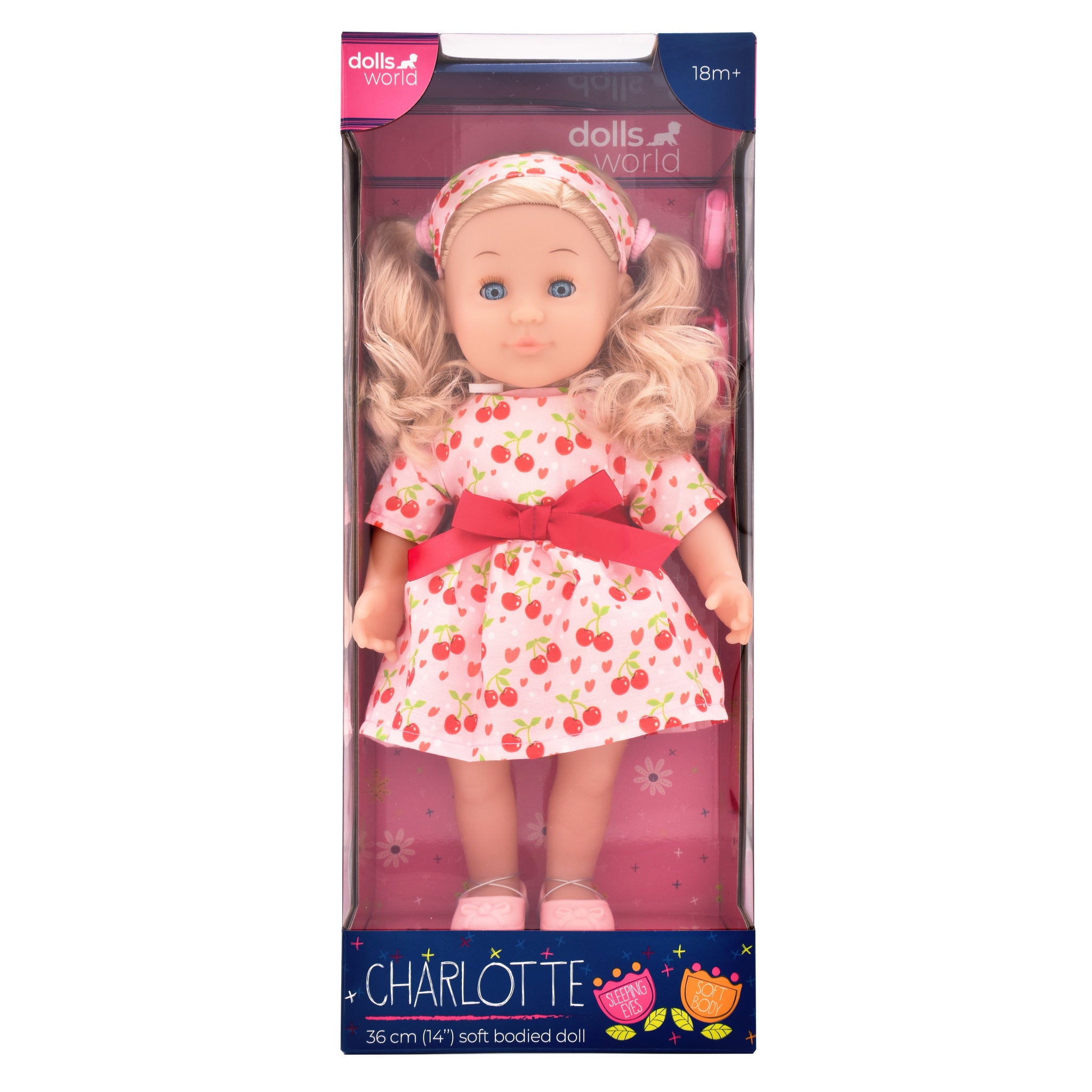Dolls World 14 Inch Doll Set - Charlotte - Toyworld Australia