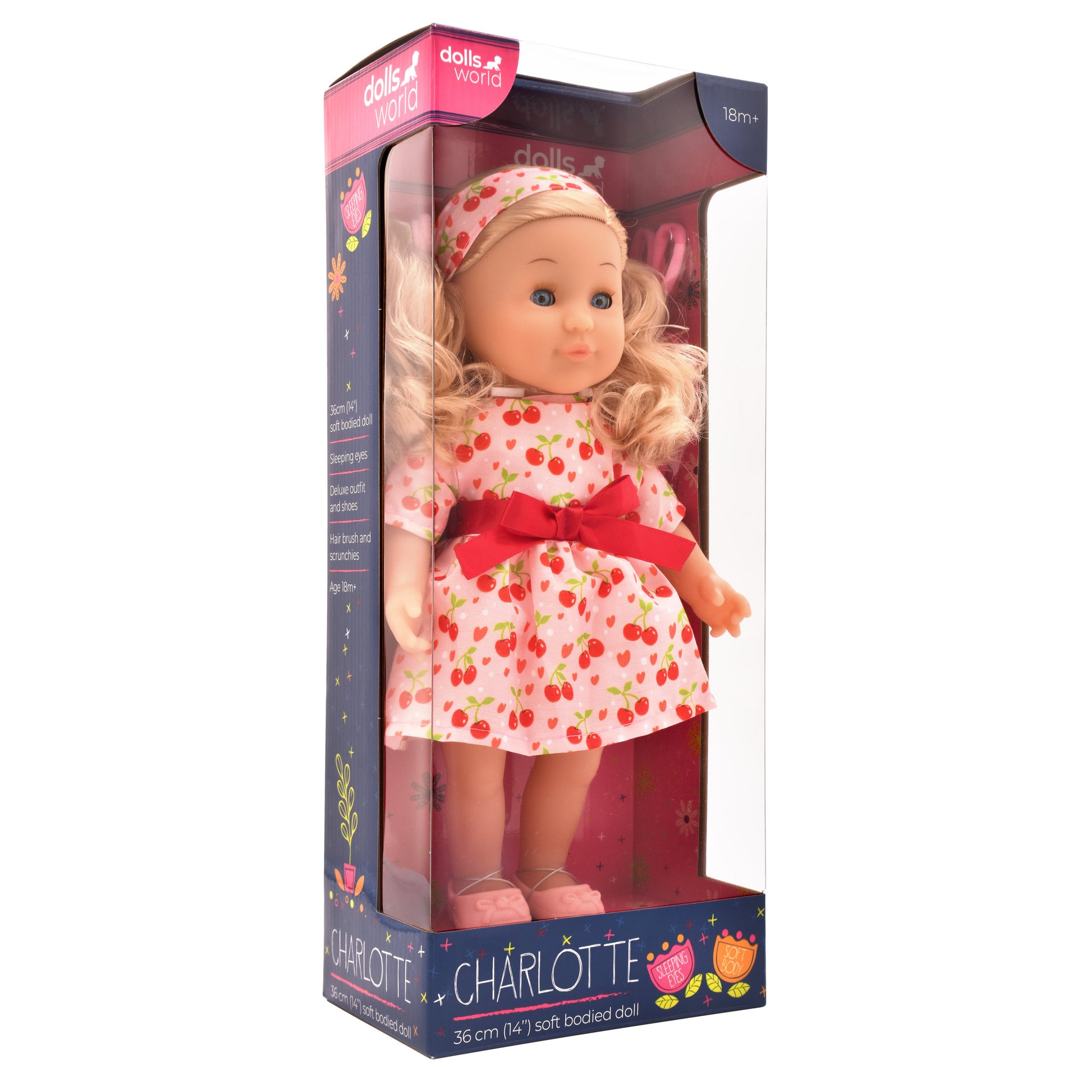 Dolls World 14 Inch Doll Set - Charlotte - Toyworld Australia